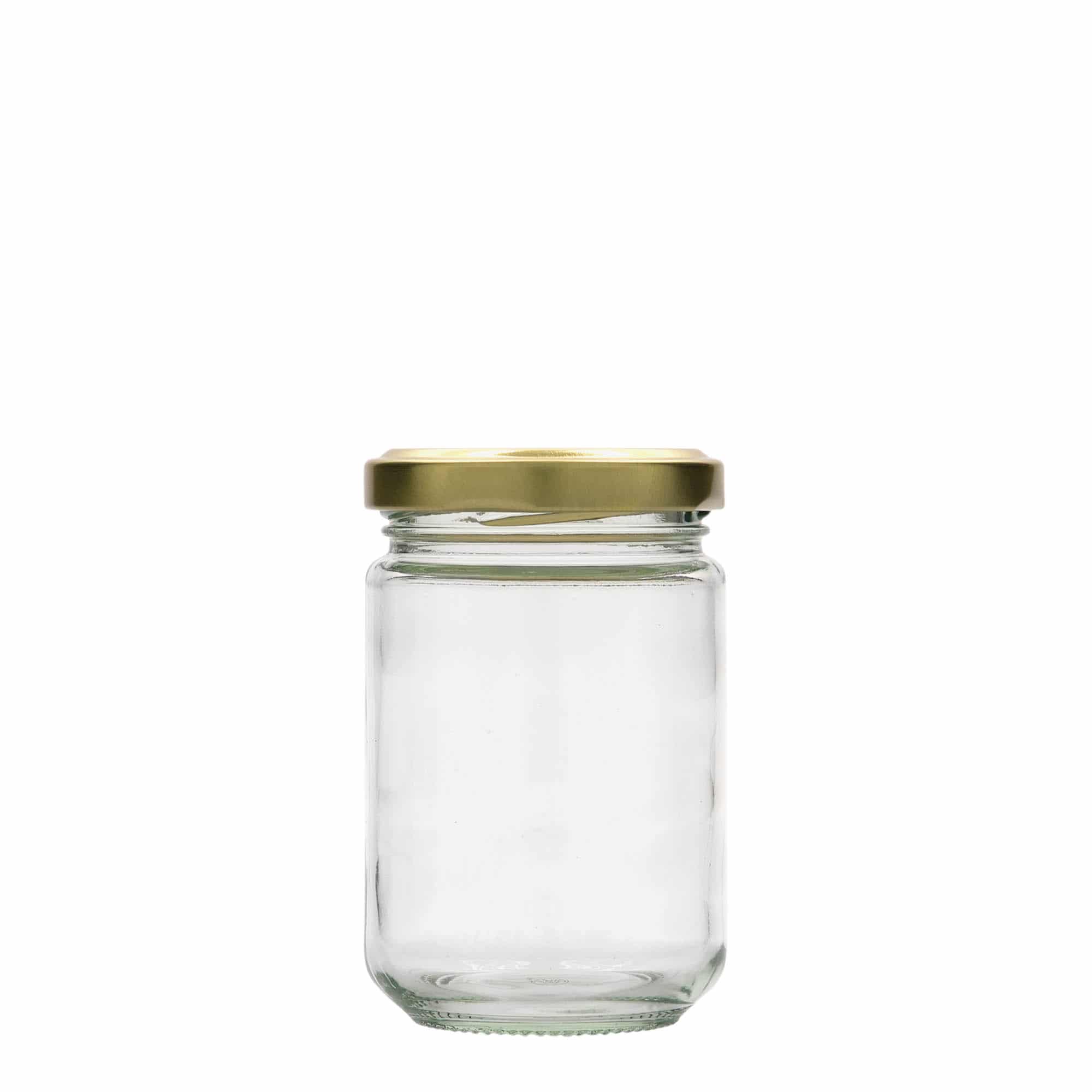 156 ml kõrge ümar klaas, suuava: keeratav kork (TO 53)