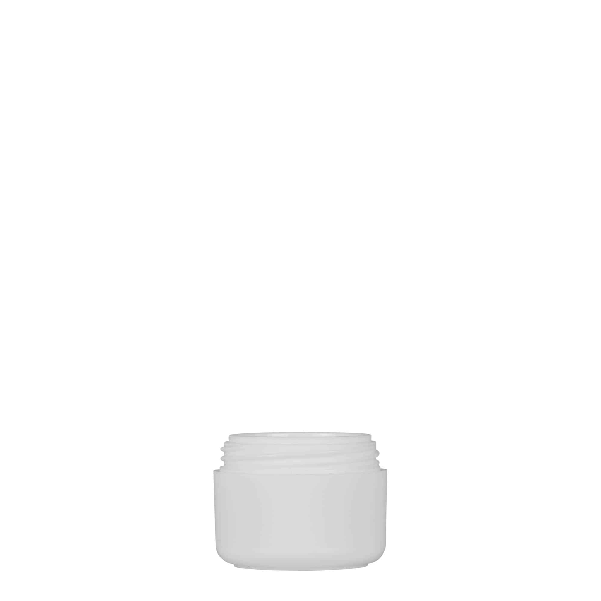 5 ml plasttoos 'Bianca', PP, valge, sulgur: keeratav kaas 5 ml plasttoos 'Bianca', PP, valge, sulgur: keeratav kaas