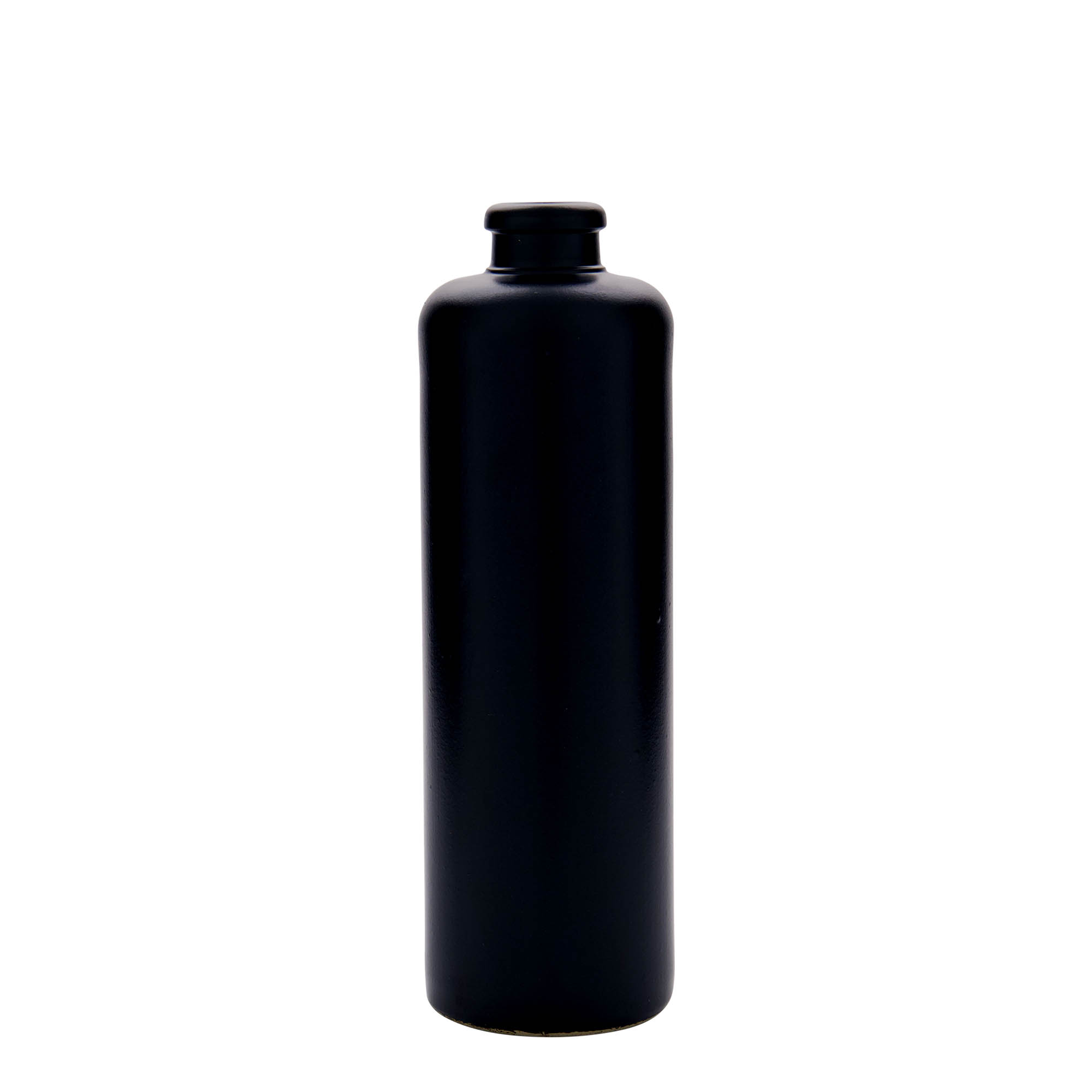 500 ml savikann, keraamiline, must, suuava: kork