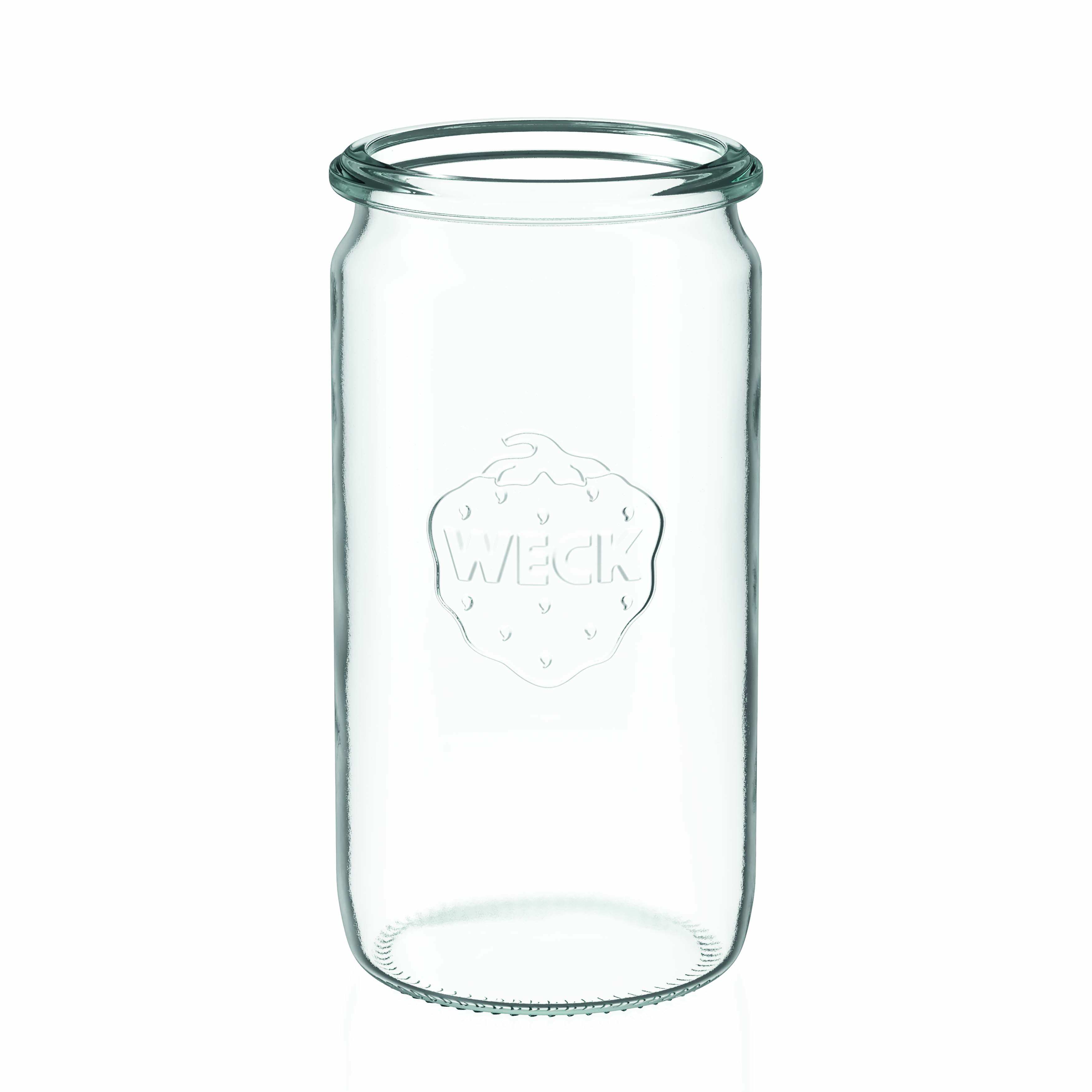 340 ml WECK-silindriklaas, avale: ümar serv 340 ml WECK-silindriklaas, avale: ümar serv