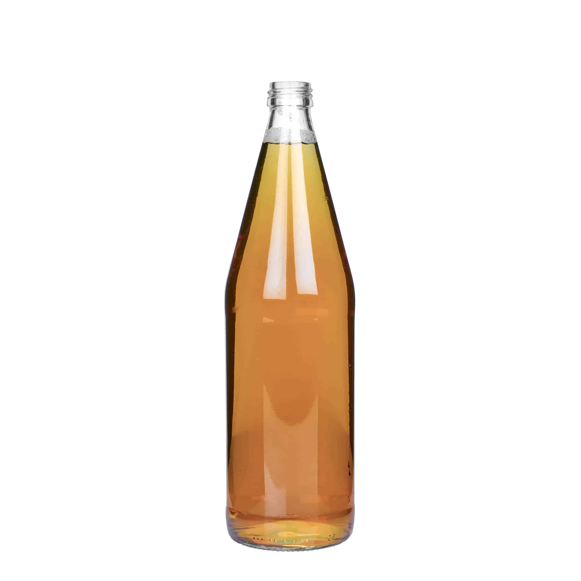 750 ml porgandikujuline universaalpudel, klaas, sulgur: PP 28