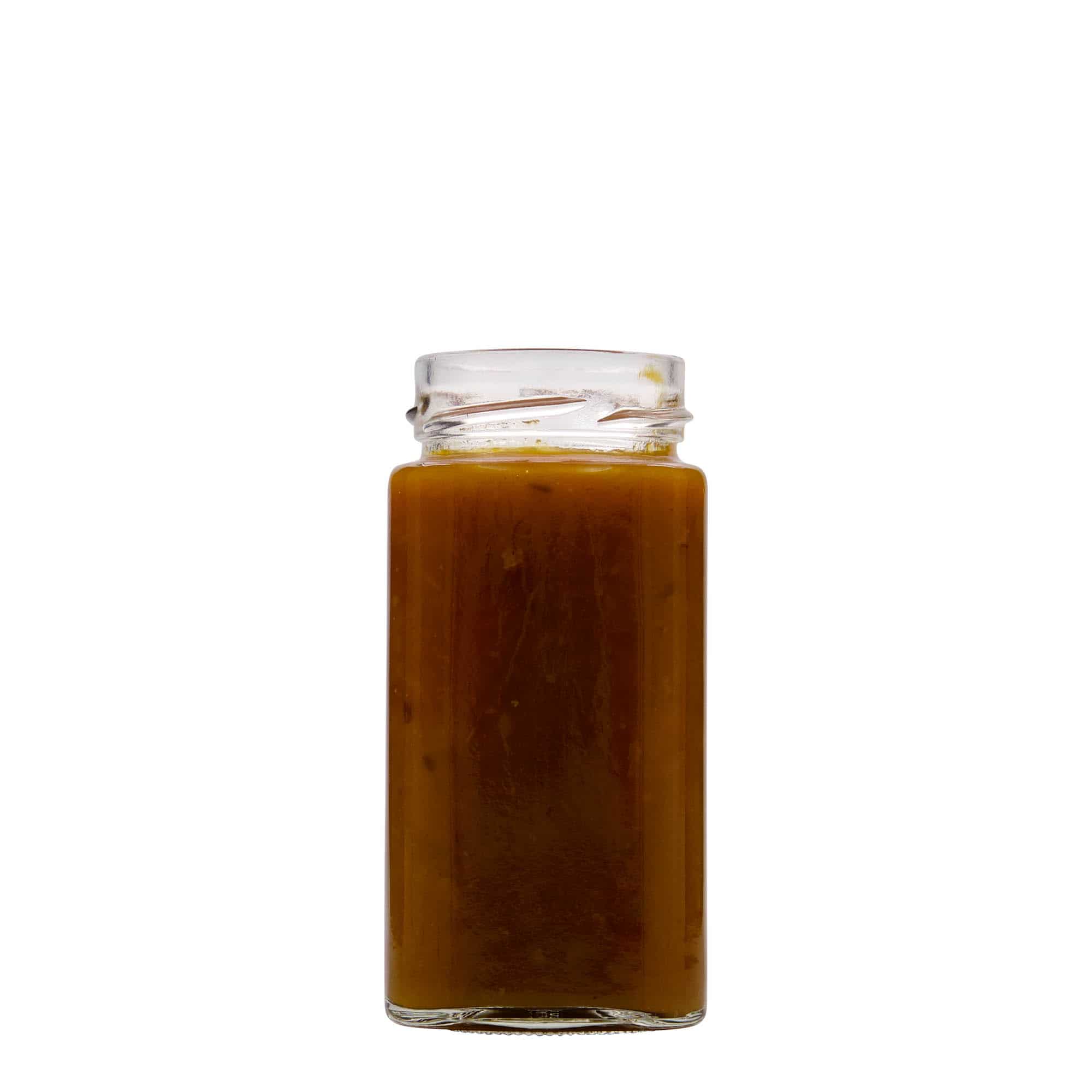 314 ml neljakandiline purk 'Funny', sulgur: deep-twist-off (DTO 58)