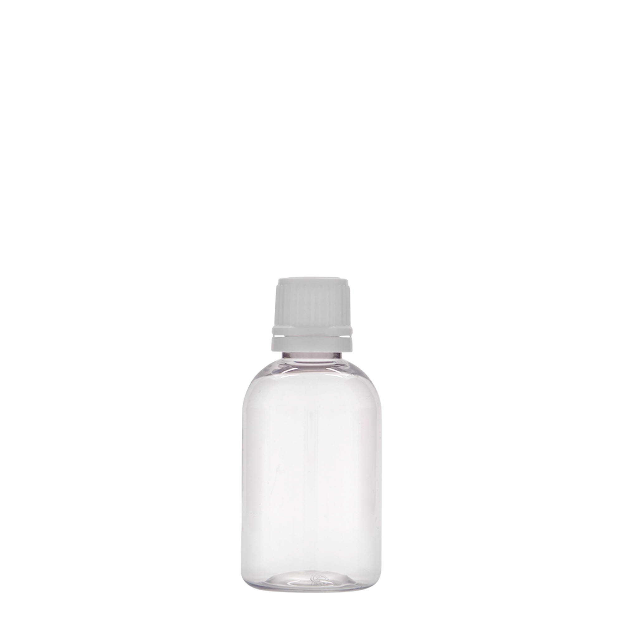 50 ml PET-meditsiinipudel 'Easy Living', plastik, suuava: DIN 18