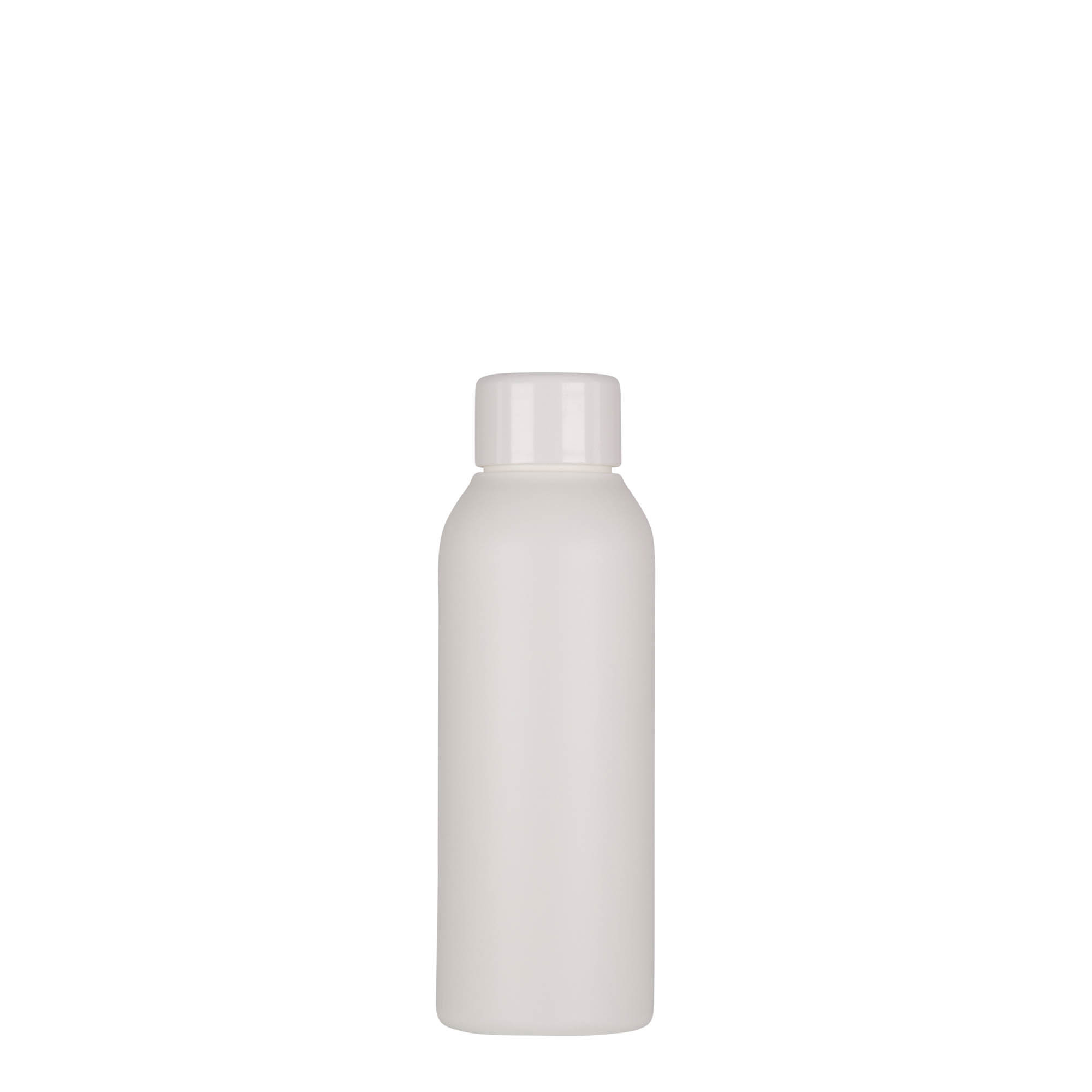 100 ml plastpudel 'Tuffy', HDPE, valge, kael: 24/410