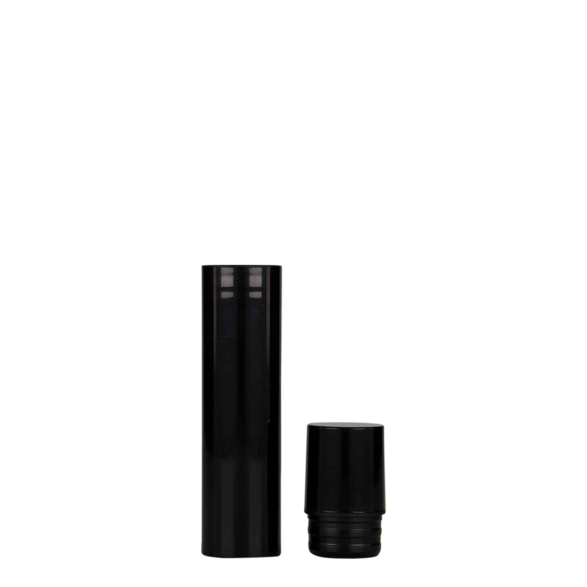 15 ml õhuvaba dosaator 'Nano', PP-plast, must
