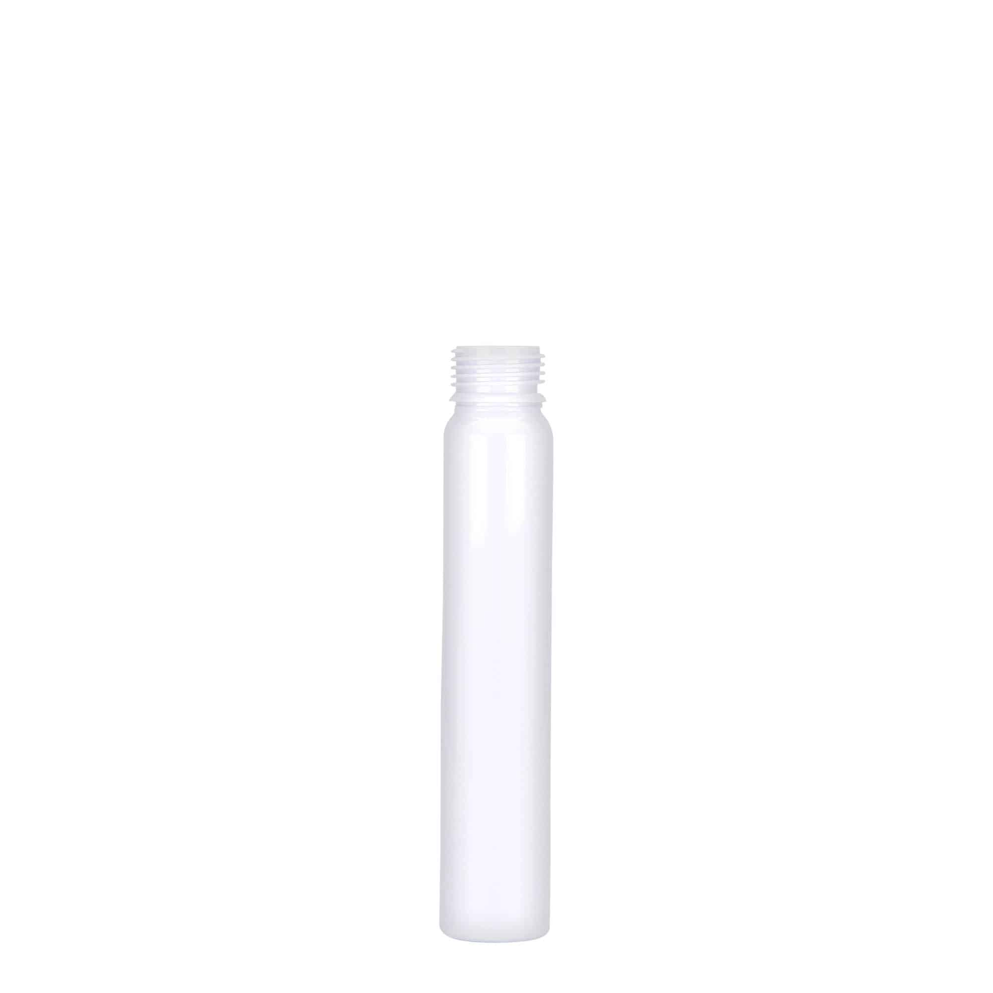 25 ml PET-proovianum, plast, valge, sulgur: keeratav kork 25 ml PET-proovianum, plast, valge, sulgur: keeratav kork