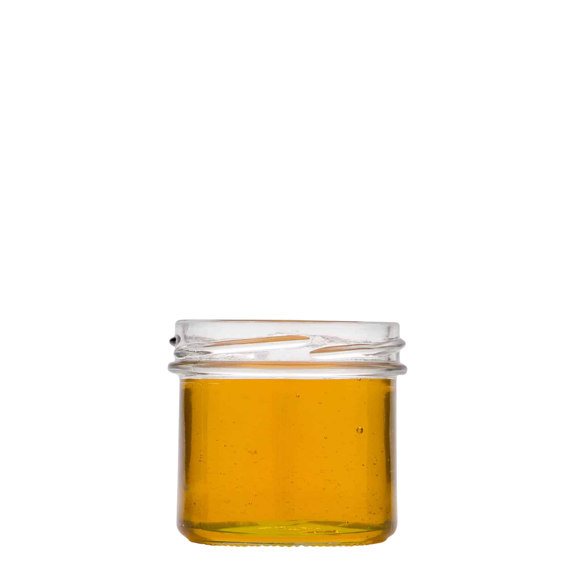 125 ml laia suuga purk, sulgur: twist-off (TO 66)