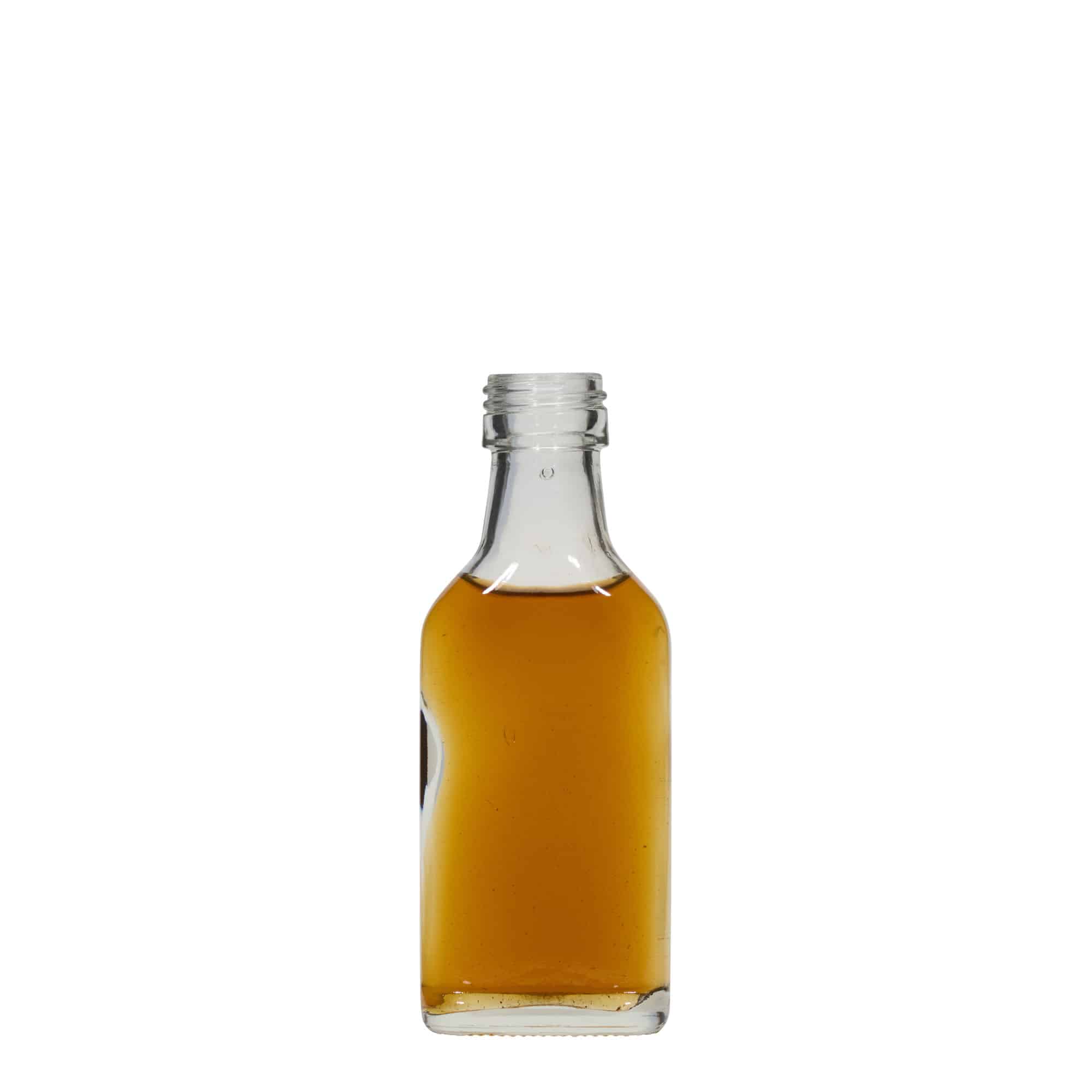 40 ml taskupudel, ristkülikukujuline, ava: PP 22 40 ml taskupudel, ristkülikukujuline, ava: PP 22