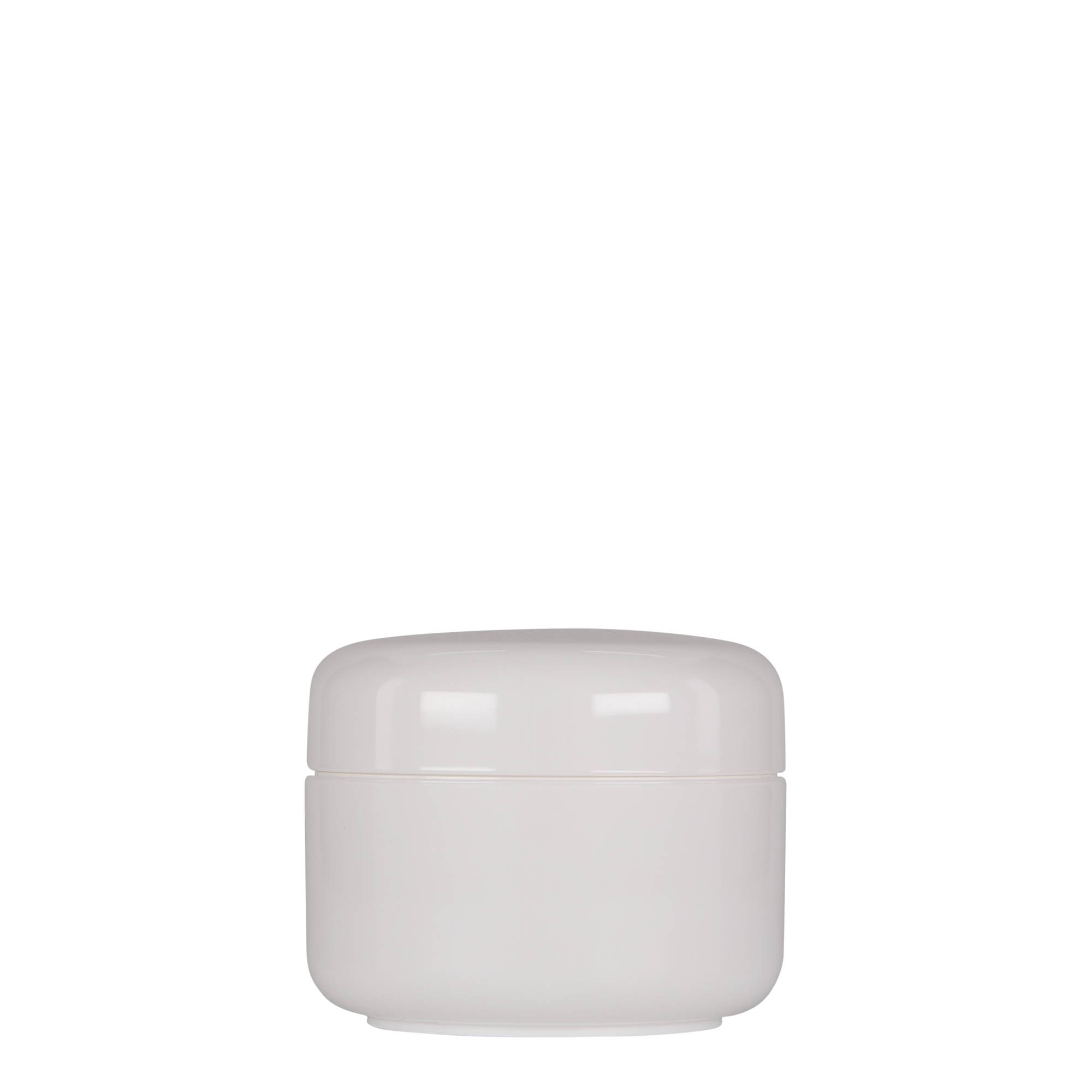 150 ml plastikpurk 'Bianca', PP, valge, ava: kruvikeere 150 ml plastikpurk 'Bianca', PP, valge, ava: kruvikeere