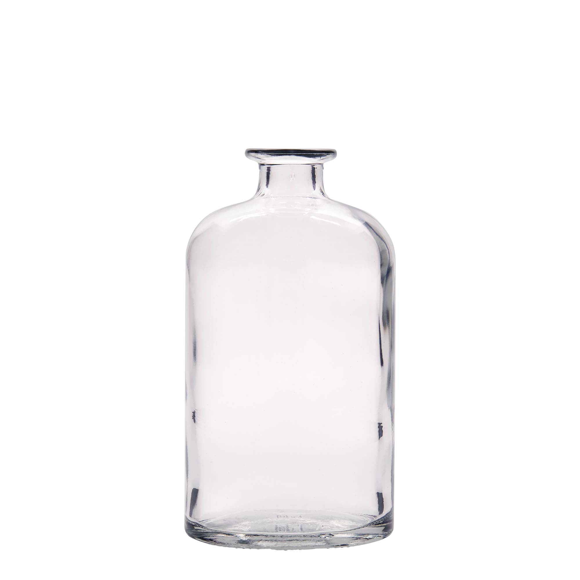 500 ml klaaspudel 'Dundee', ovaalne, suuava: kork