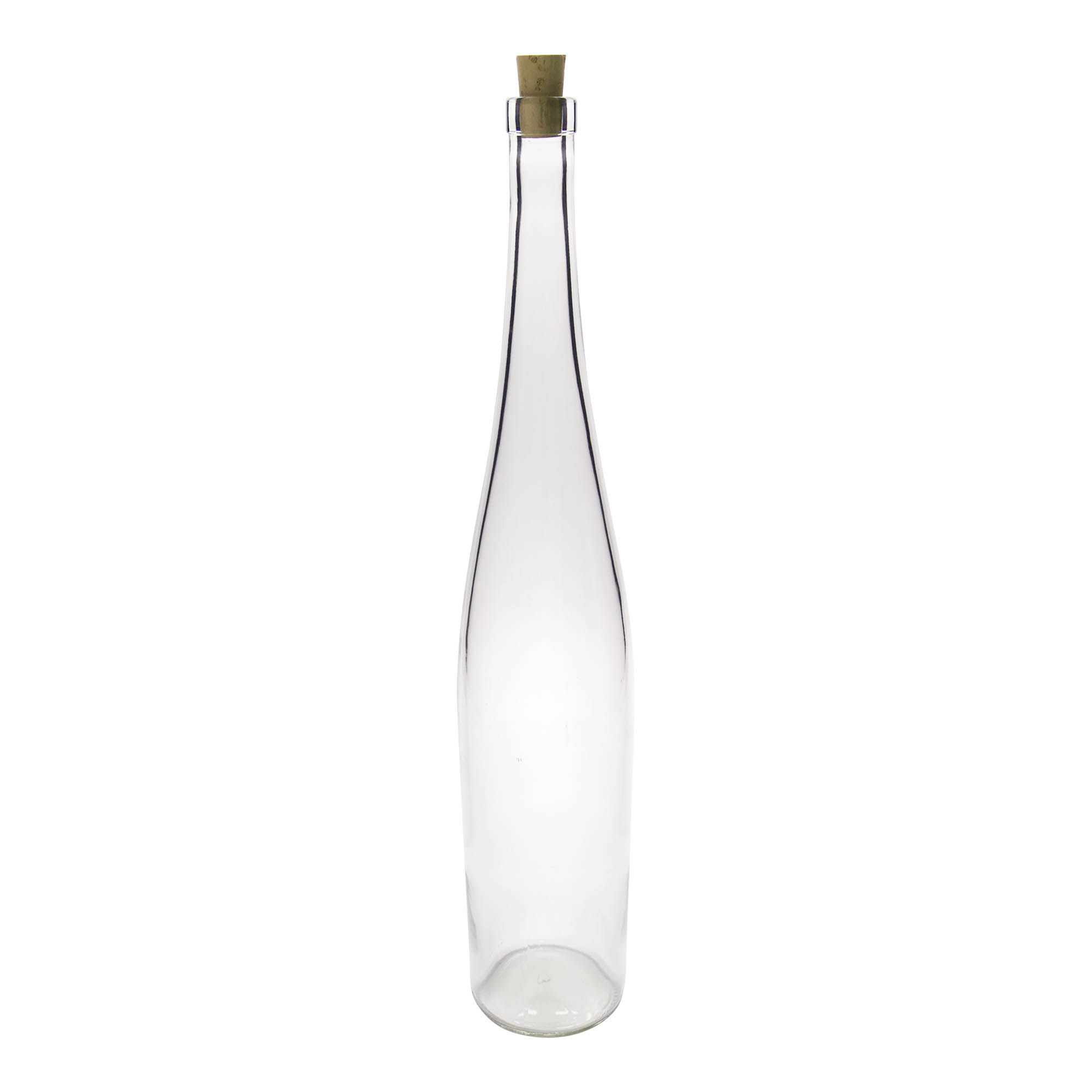 1,500 ml klaaspudel 'Weinschlegel', suuava: kork