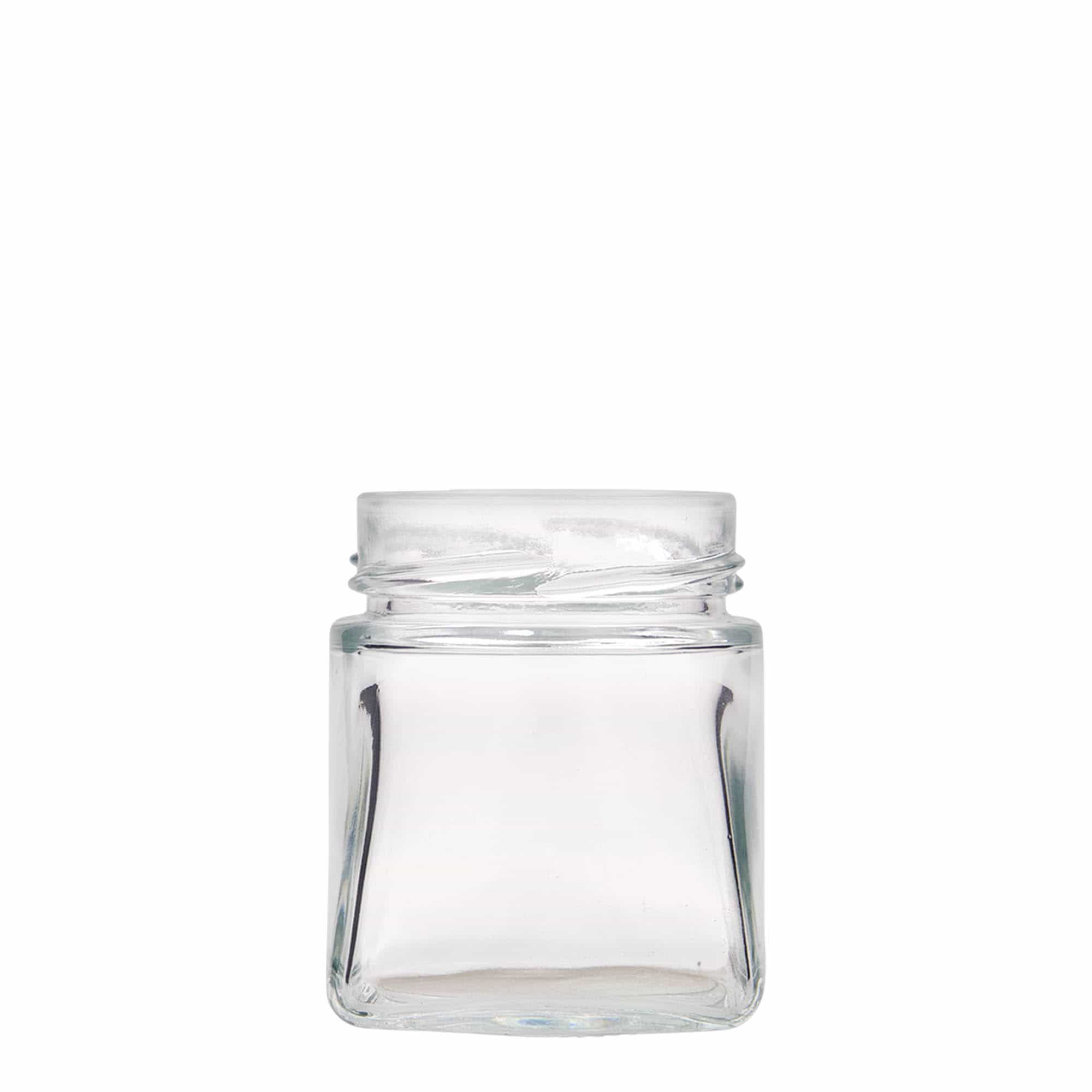 212 ml ruudukujuline klaas „Luxor“, avale: Deep-Twist-Off (DTO 63)