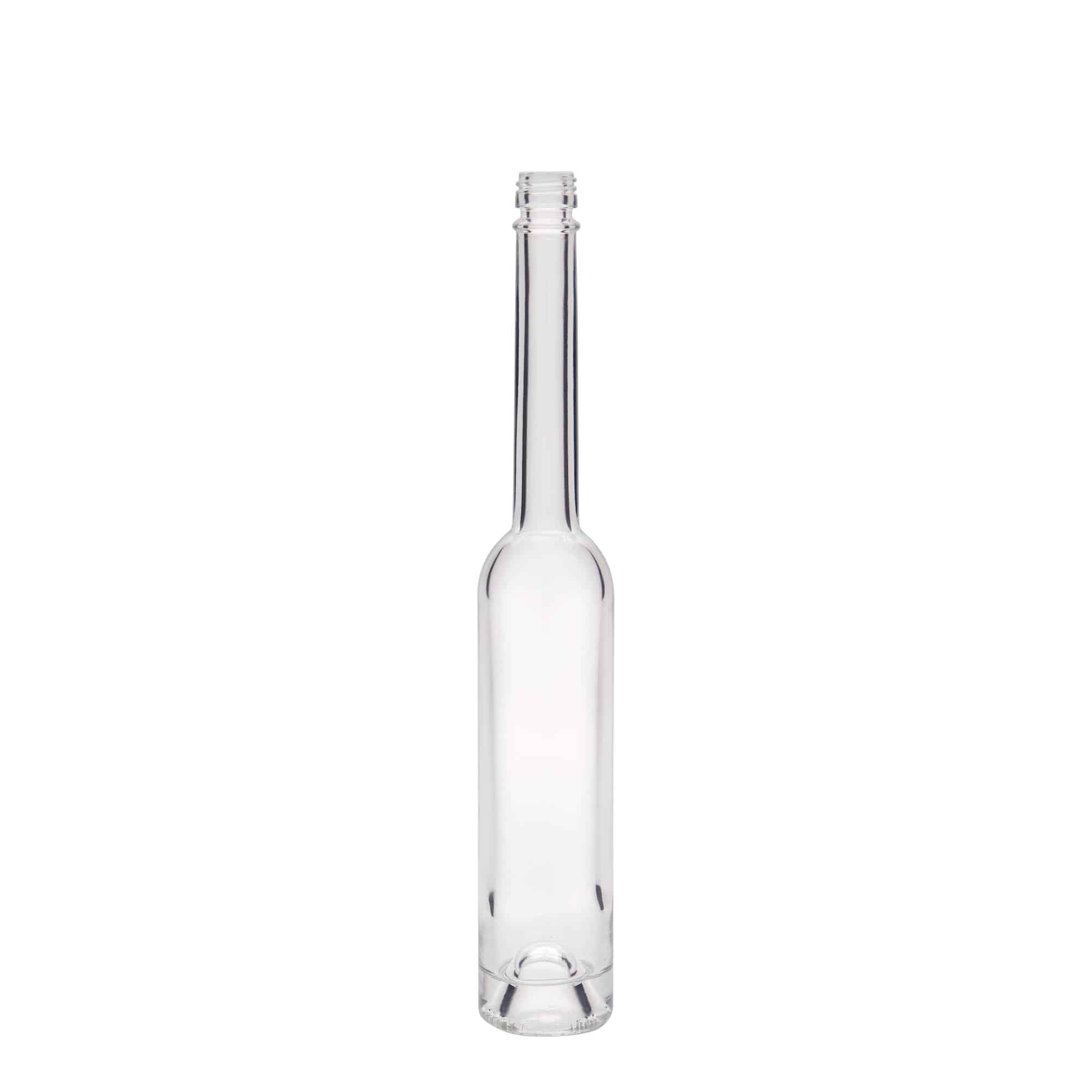 100 ml klaaspudel 'Platina', sulgur: PP 18