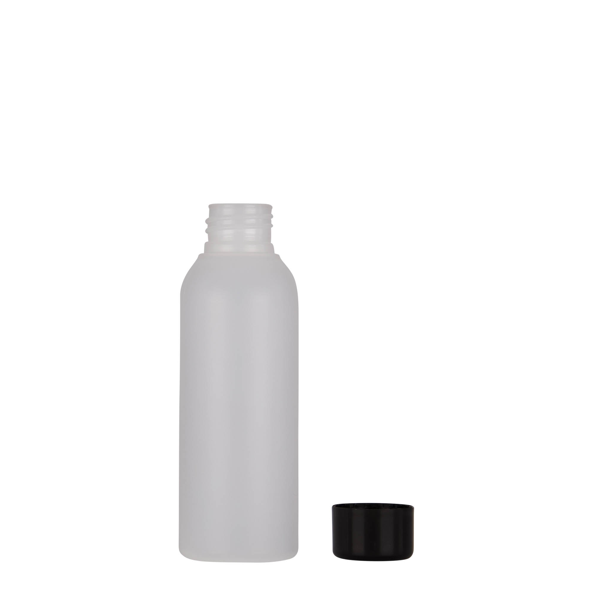 100 ml plastpudel 'Tuffy', HDPE, naturaalne, suuava: 24/410 100 ml plastpudel 'Tuffy', HDPE, naturaalne, suuava: 24/410