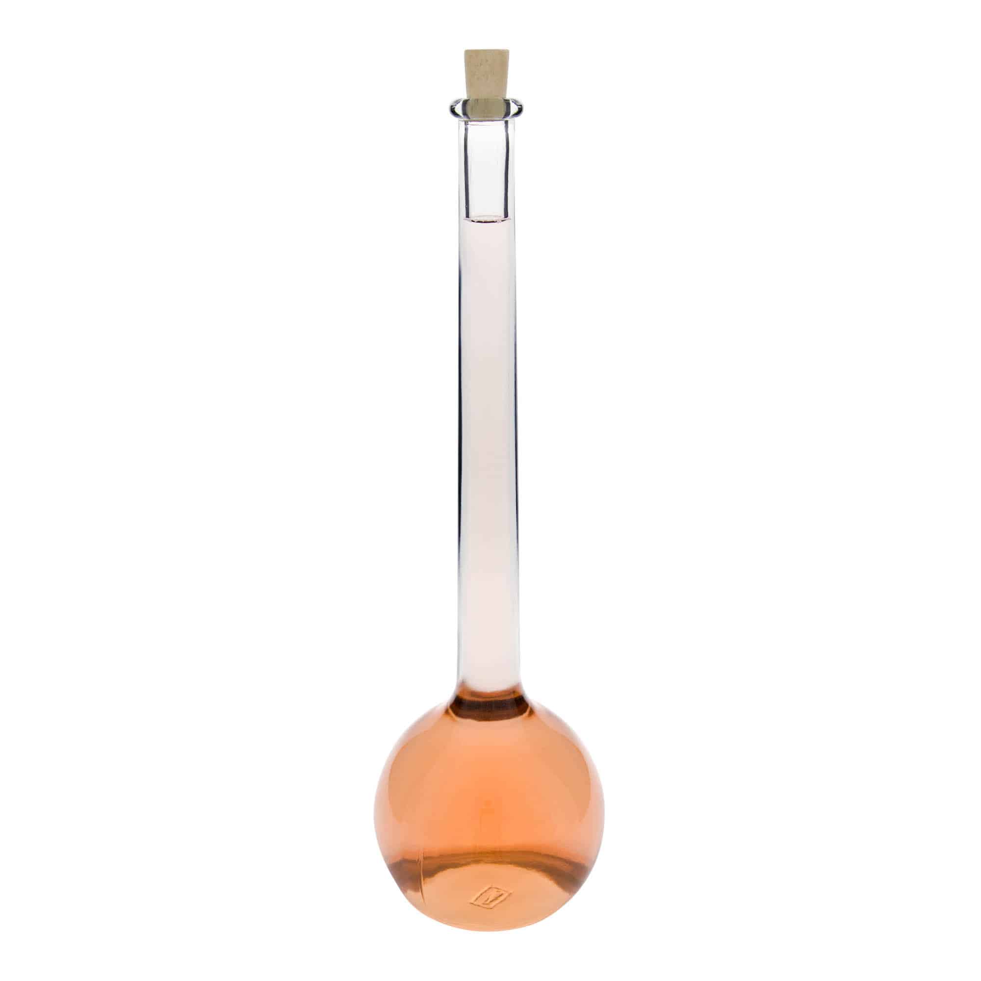 1500 ml klaaspudel 'Tulipano', sulgur: kork