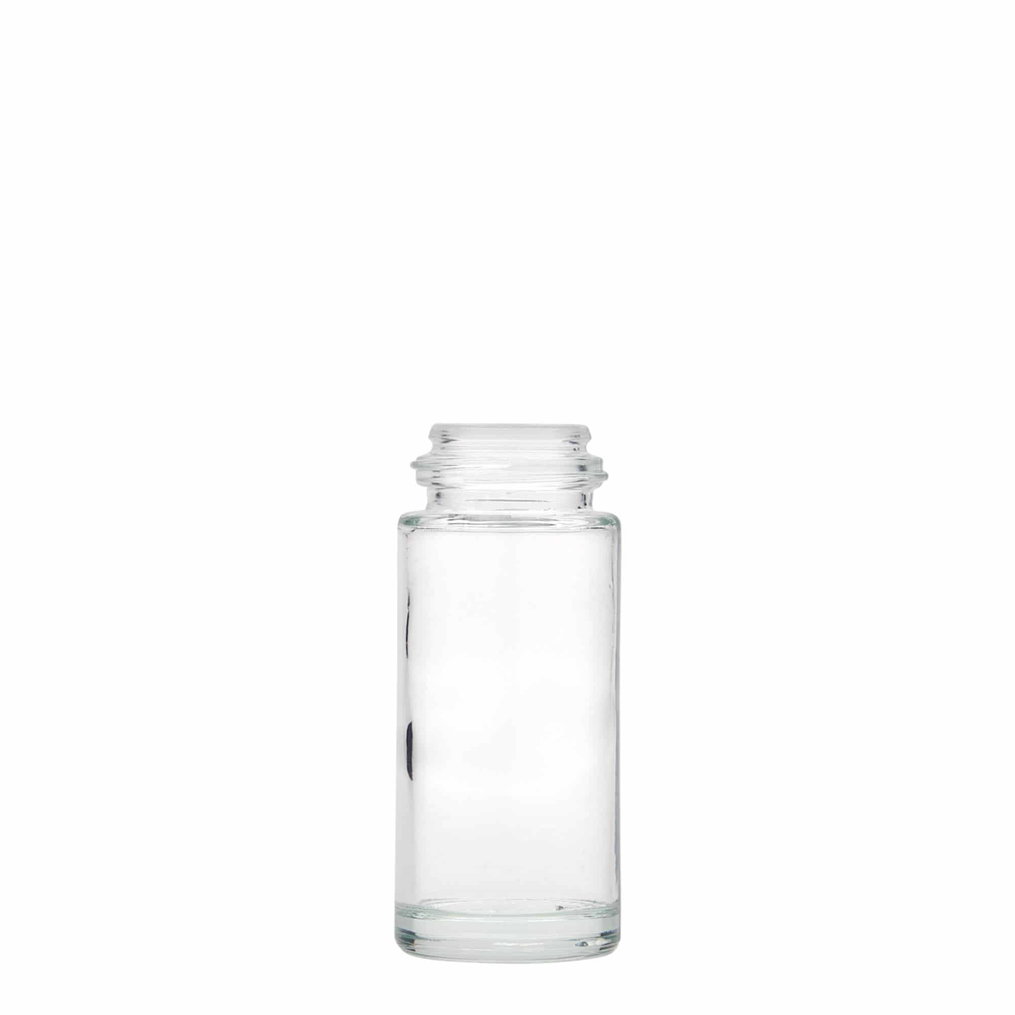 50 ml rullpudel, klaas, suu: keeratava korgiga