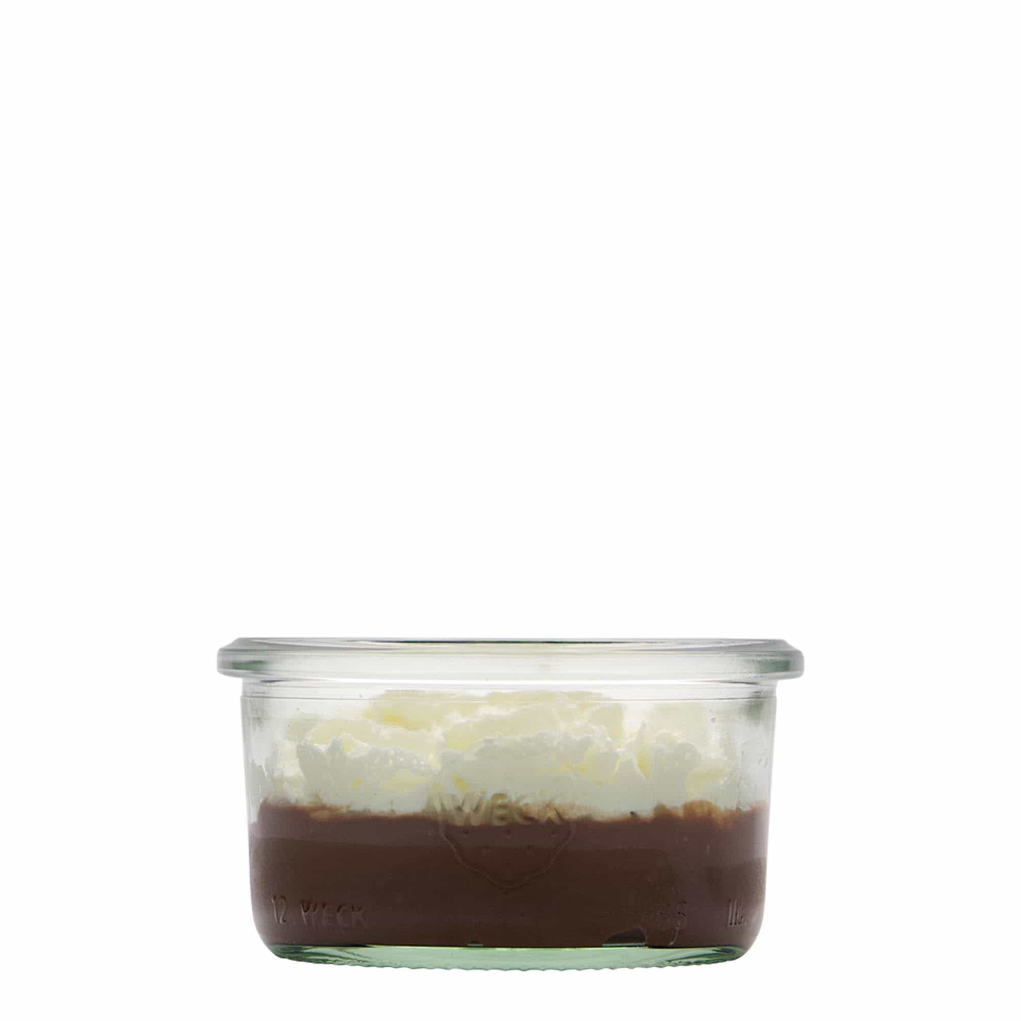 165 ml WECK-purkitops, suu: ümar serv