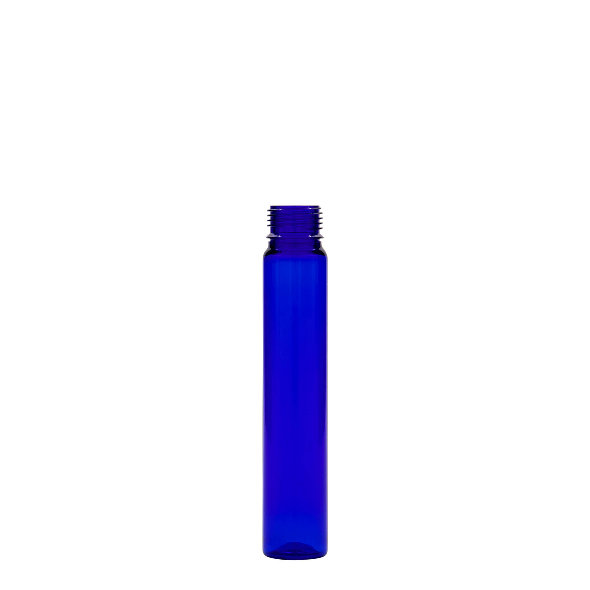 25 ml PET toruke, plastik, kuninglik sinine, suuava: kruvikork