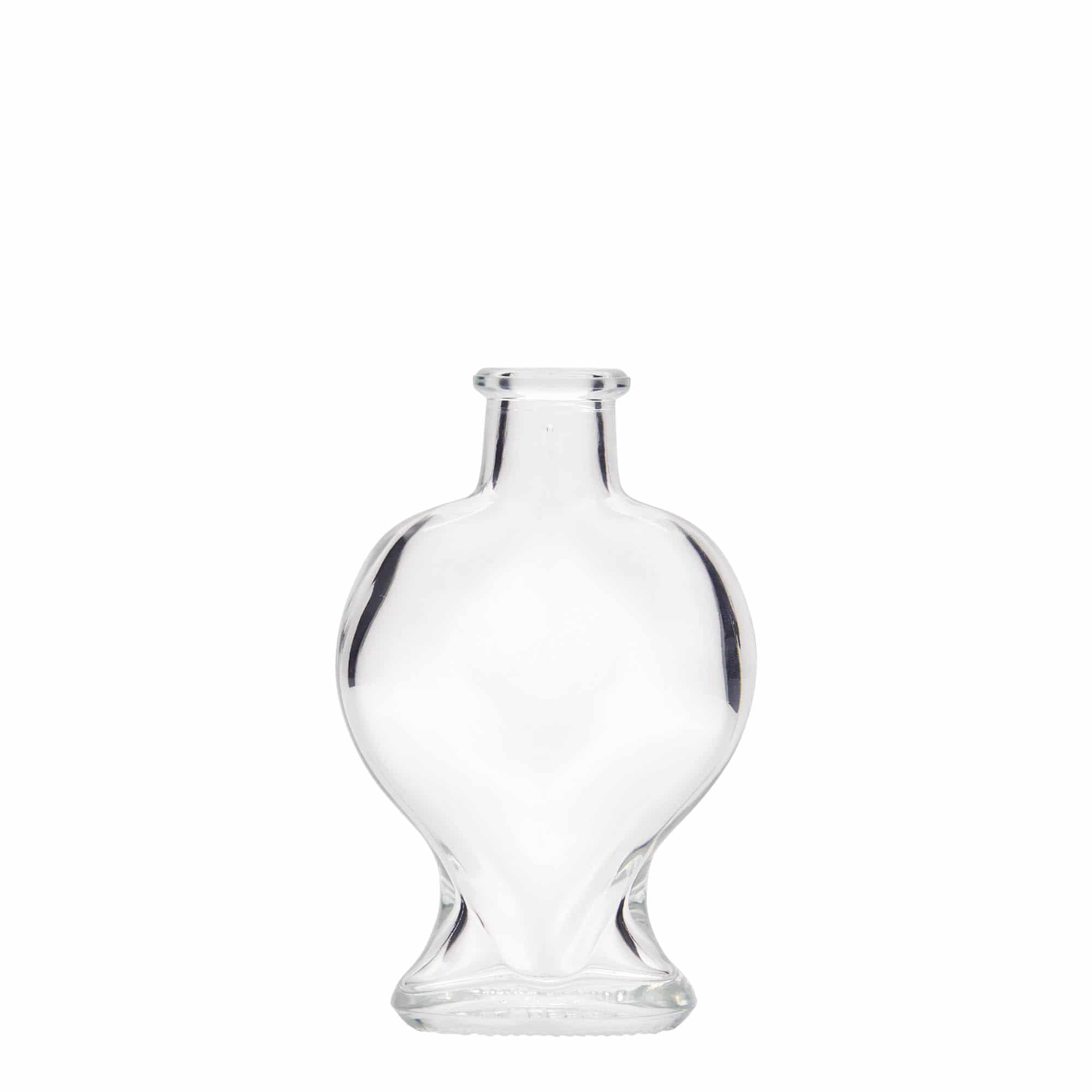 100 ml klaaspudel 'Süda', sulgur: kork 100 ml klaaspudel 'Süda', sulgur: kork