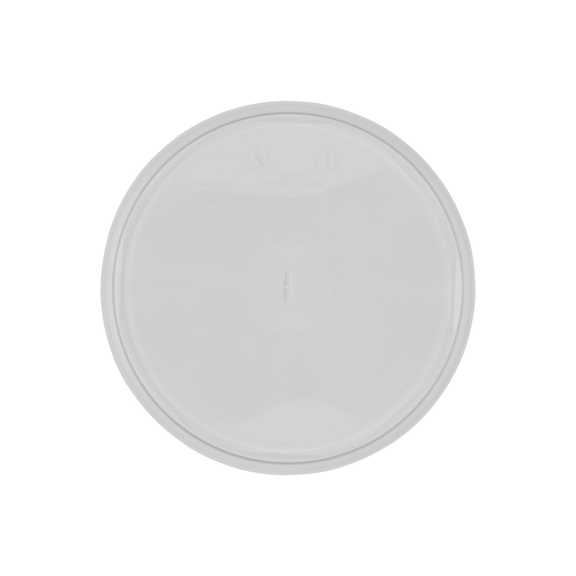 Kaas 5–6 l ämbrile, PP-plast, valge