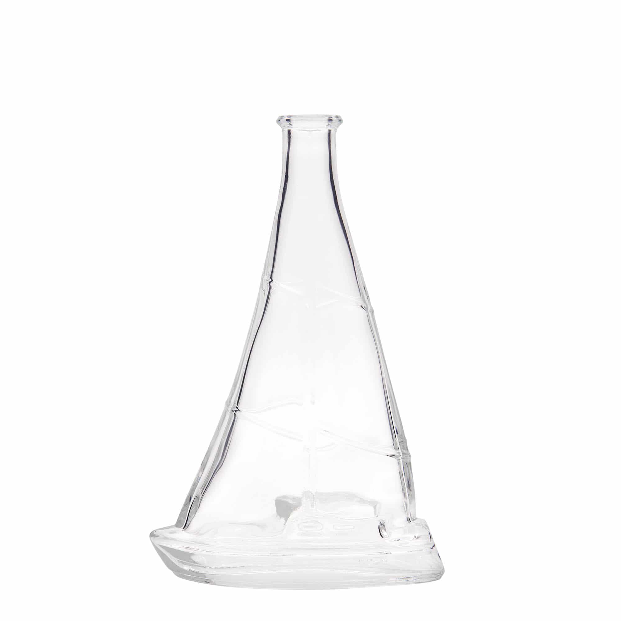 350 ml klaaspudel 'Purjekas', sulgur: kork
