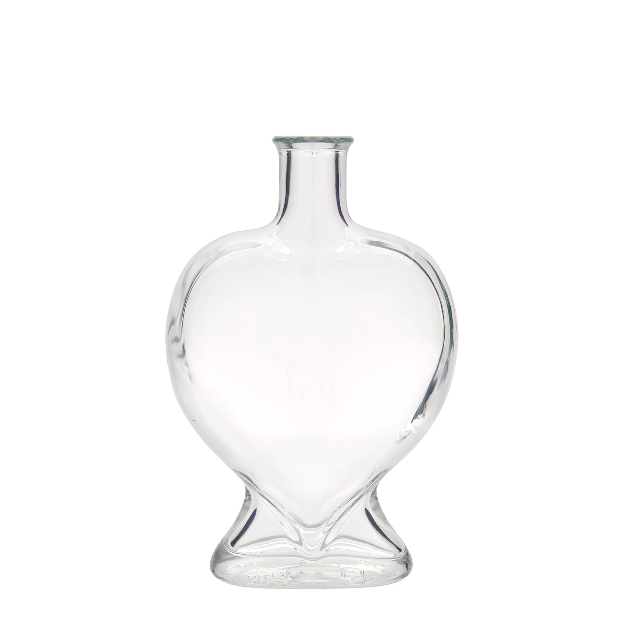 500 ml klaaspudel 'Süda', avaus: kork 500 ml klaaspudel 'Süda', avaus: kork