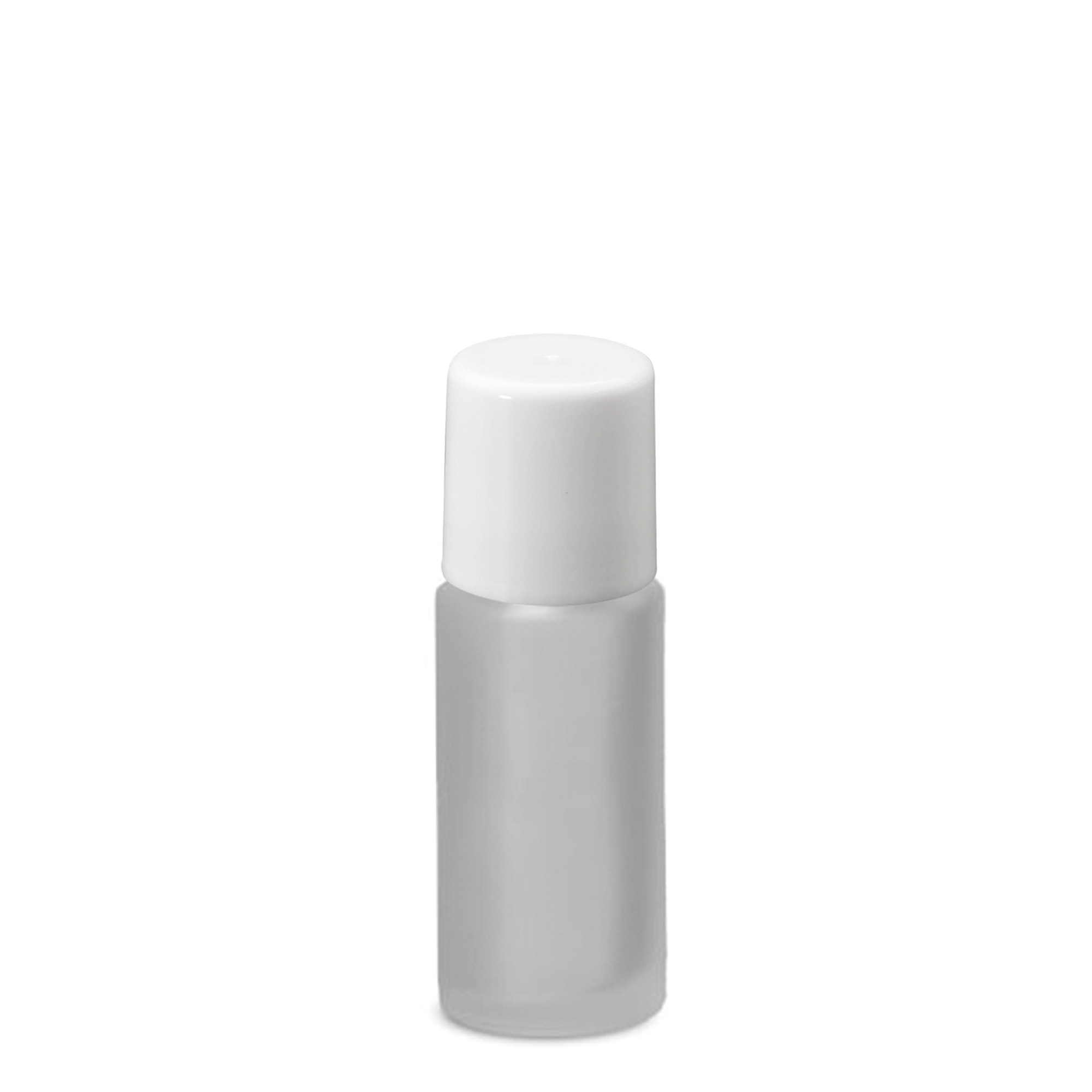 50 ml rull-pudel, klaas, härmas, suu: keeratava korgiga 50 ml rull-pudel, klaas, härmas, suu: keeratava korgiga