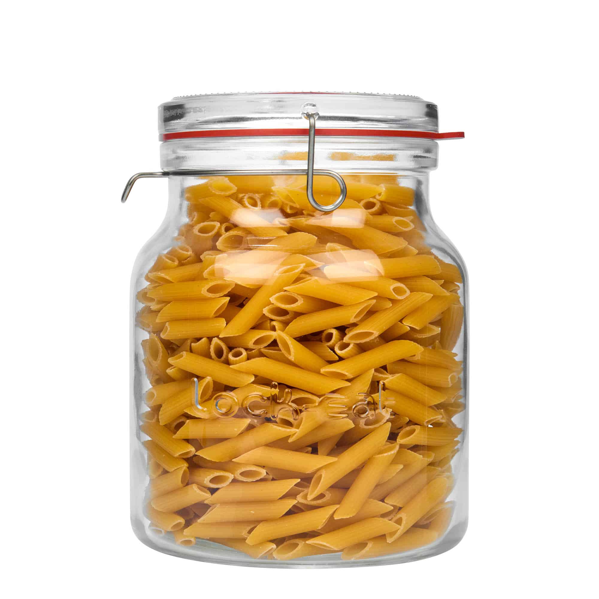 2 000 ml traatrõngaga kaanega klaaspurk 'Lock-Eat', ava: traatrõngaga sulgur