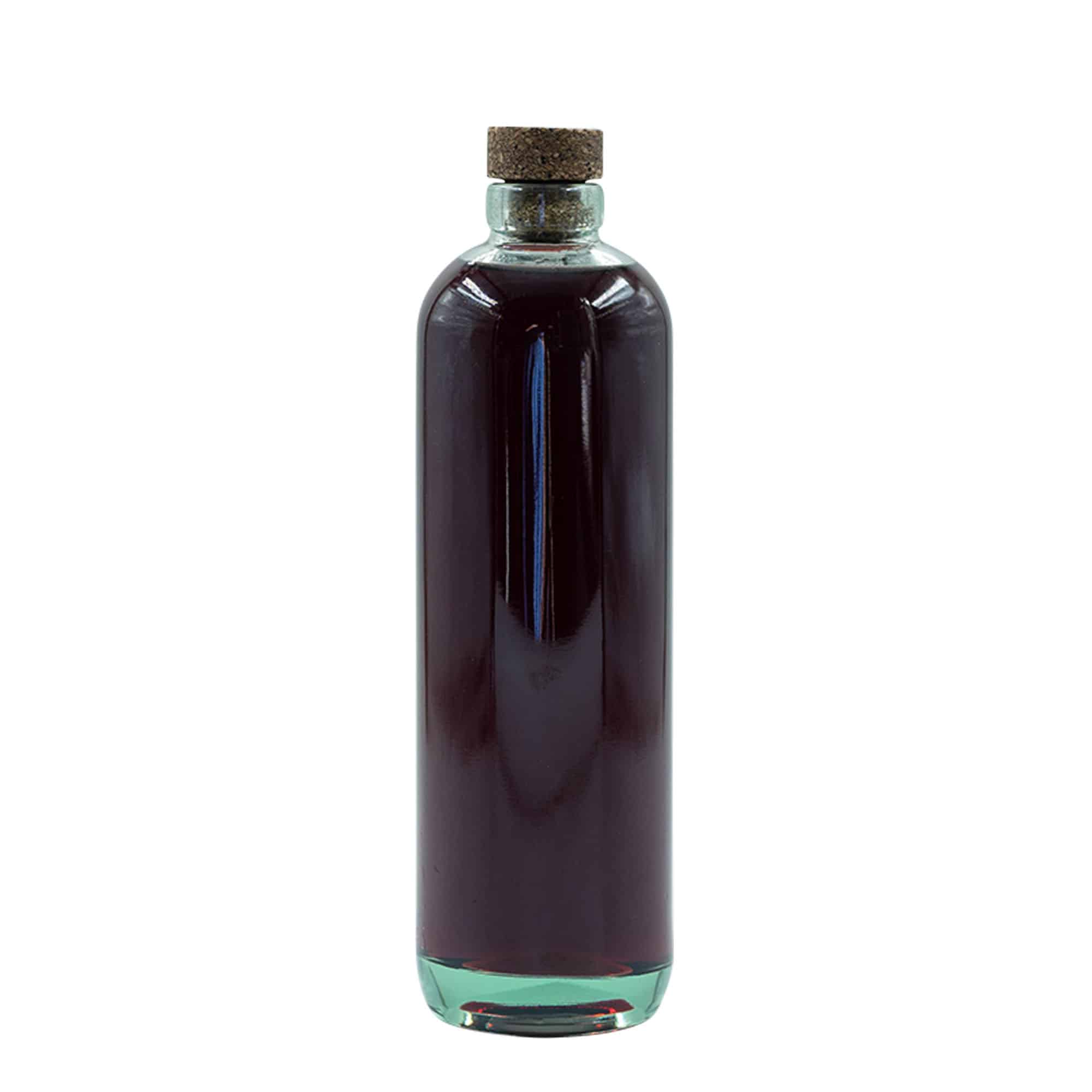 700 ml klaaspudel 'Pilot', ava: kork