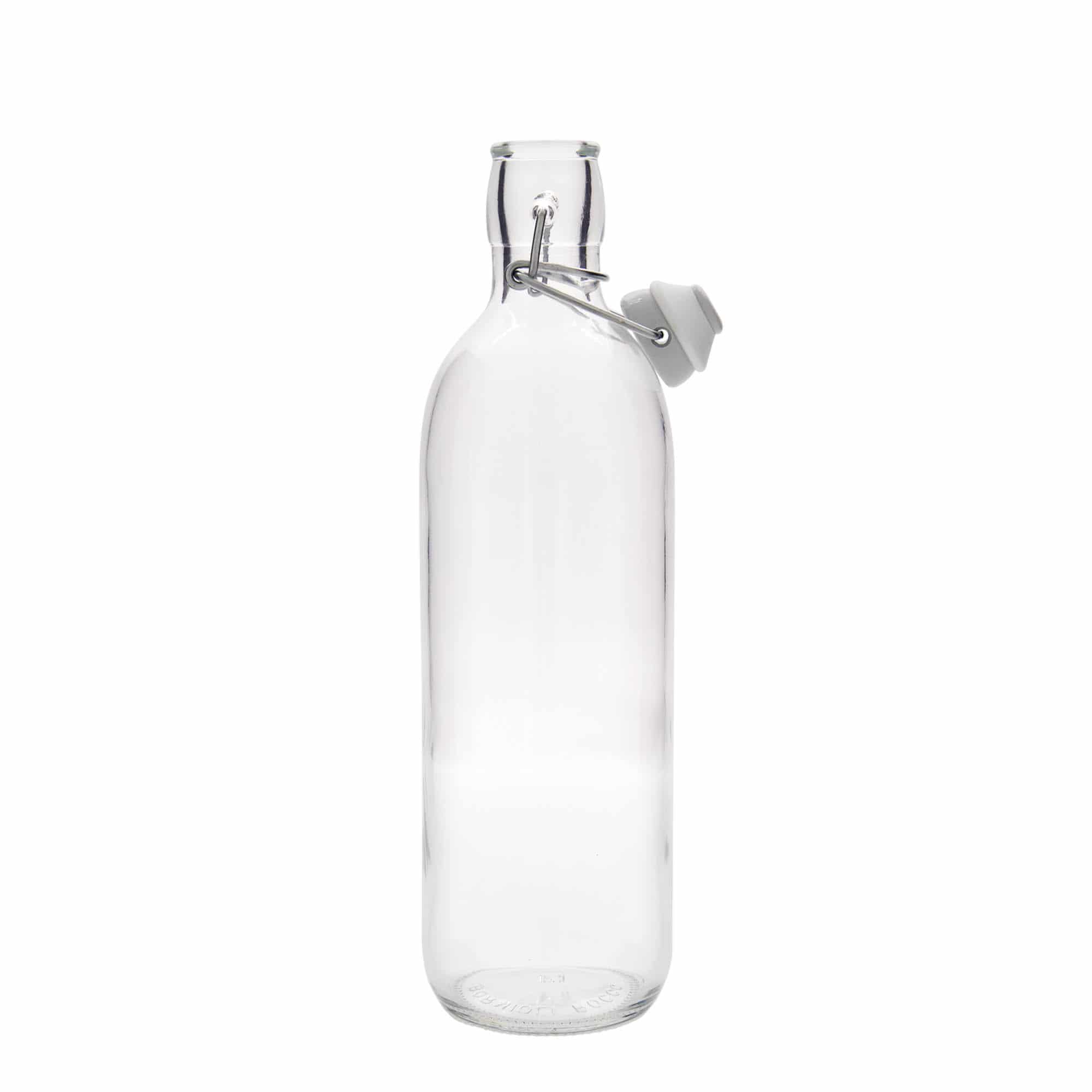 1000 ml klaaspudel 'Emilia', sulgur: traatkork 1000 ml klaaspudel 'Emilia', sulgur: traatkork