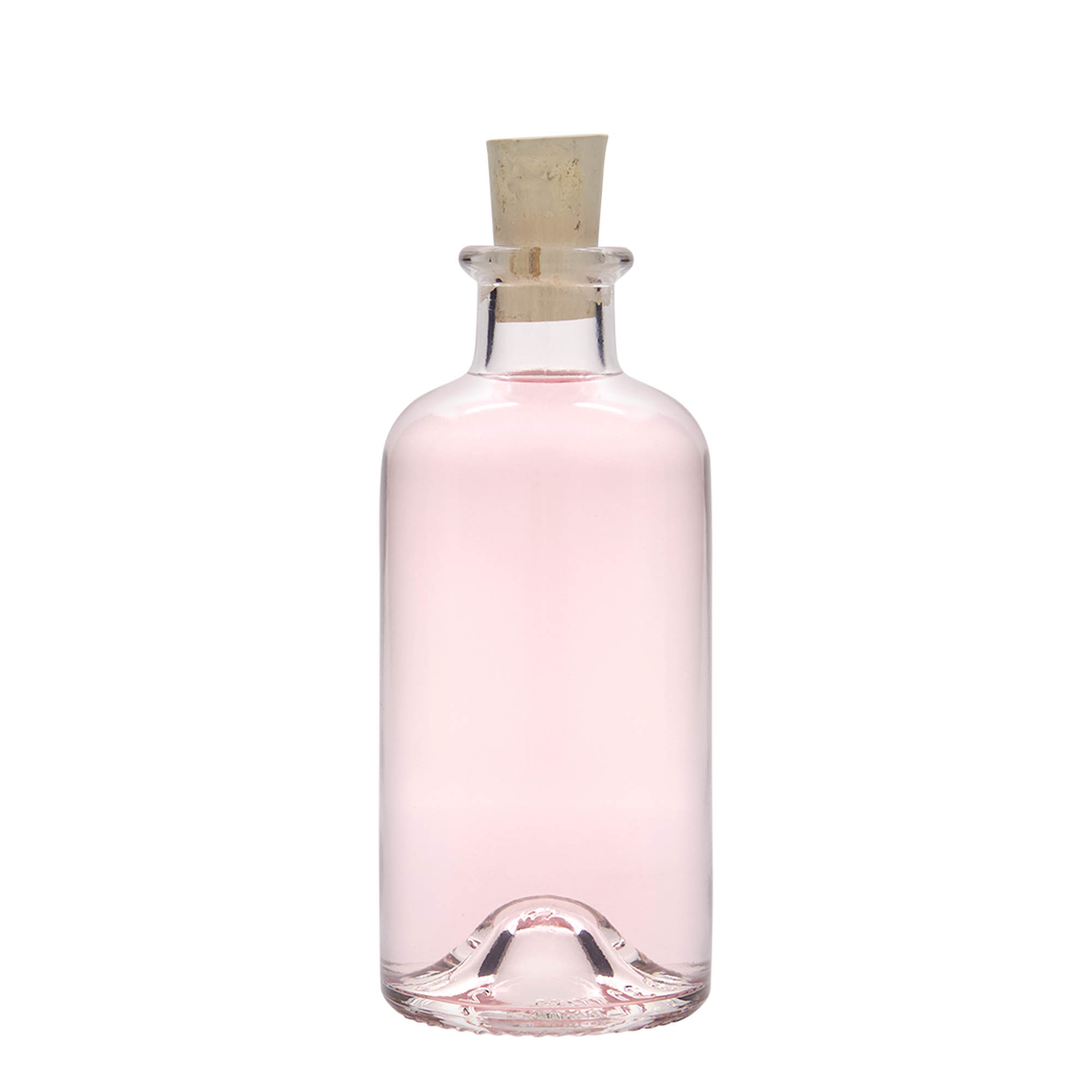 200 ml klaaspudel apteekrile, suue: kork