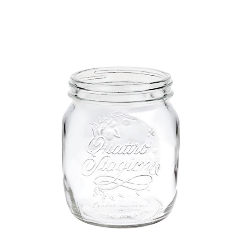 700 ml klaas „Quattro Stagioni“, avale: keeratav kork