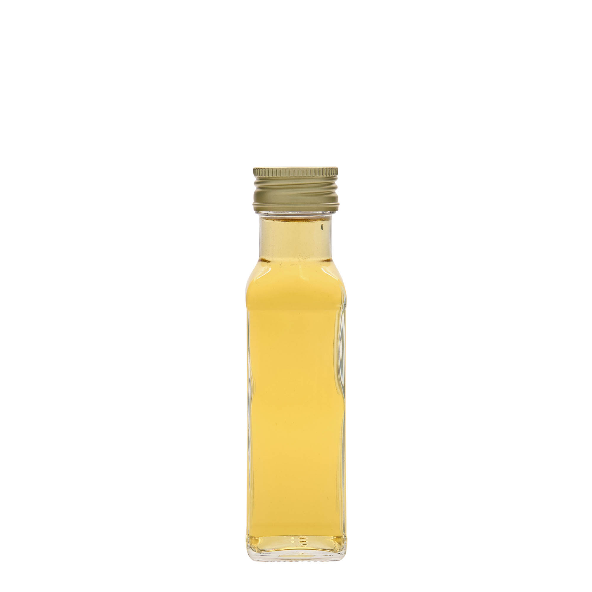 100 ml klaaspudel 'Marasca', ruudukujuline, suuava: PP 31,5