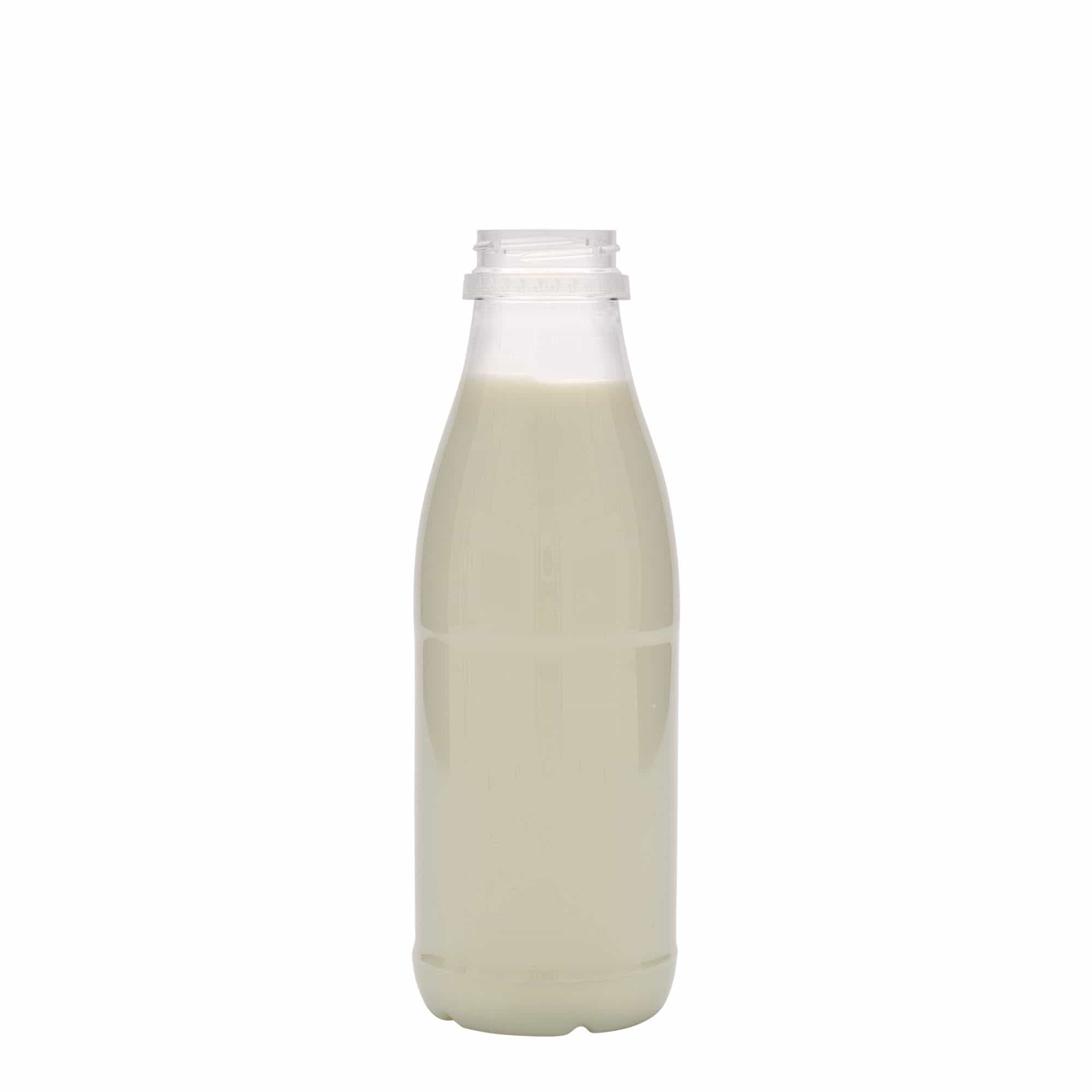 500 ml PET-pudel 'Piim ja mahl', plastik, suuava: 38 mm