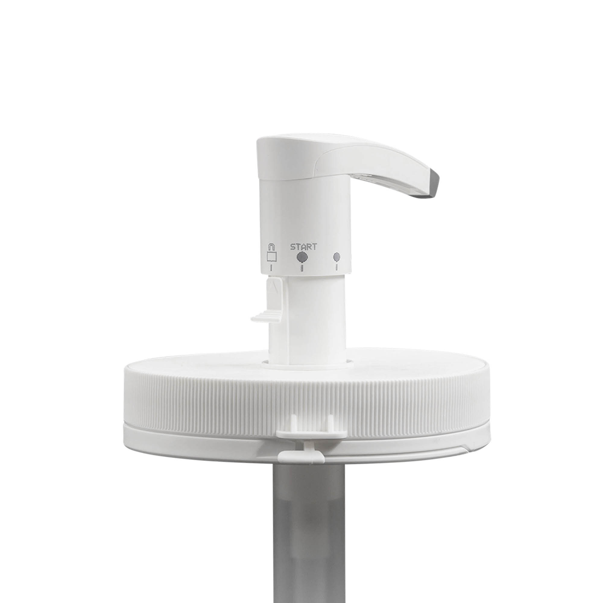 Doseerimispump 1.240 ml 'Securibox' jaoks, PE-plast, valge, korgi jaoks: keeratkork Doseerimispump 1.240 ml 'Securibox' jaoks, PE-plast, valge, korgi jaoks: keeratkork