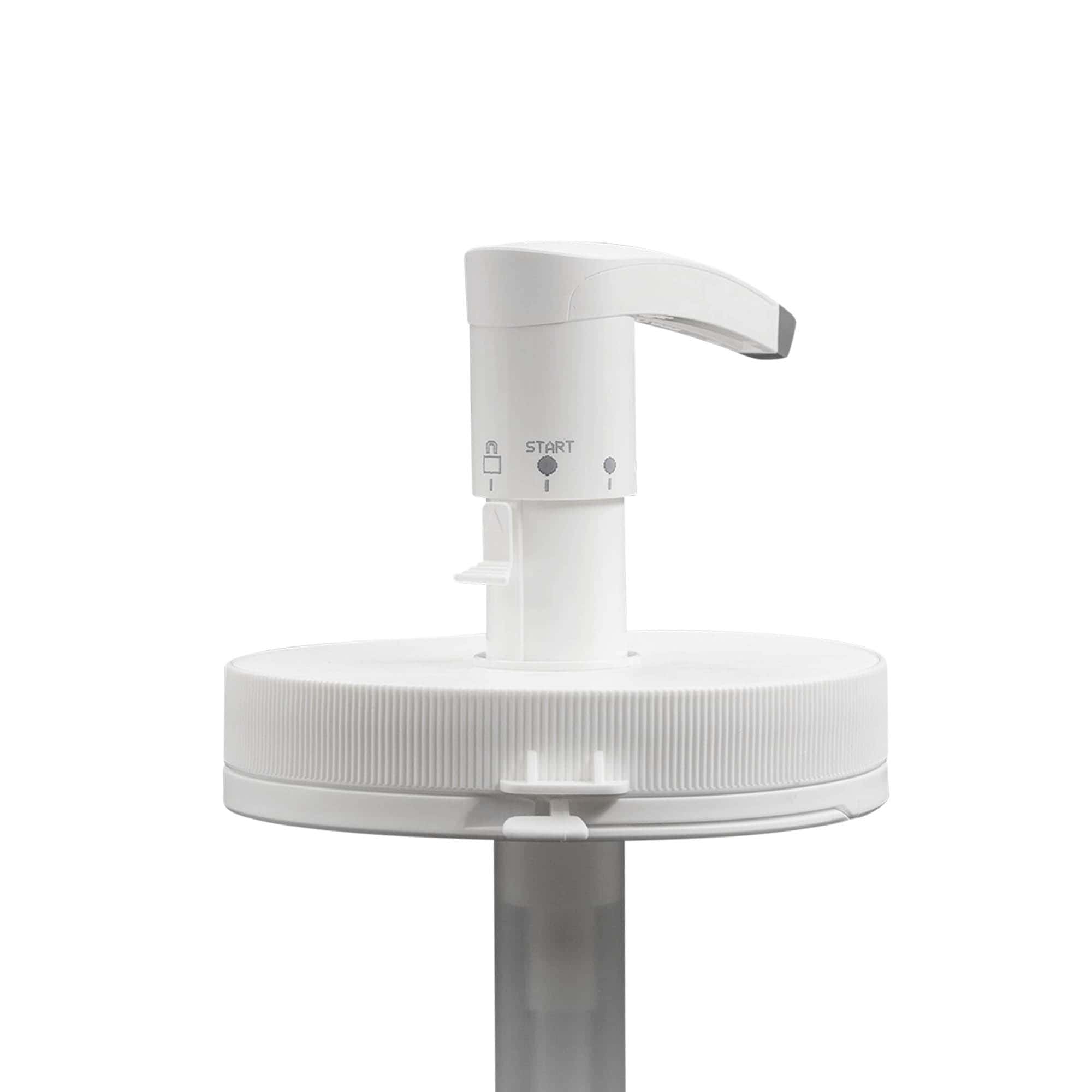Doseerimispump 1.240 ml „Securibox“ jaoks, PE-plast, valge, sobib avale: keeratkork