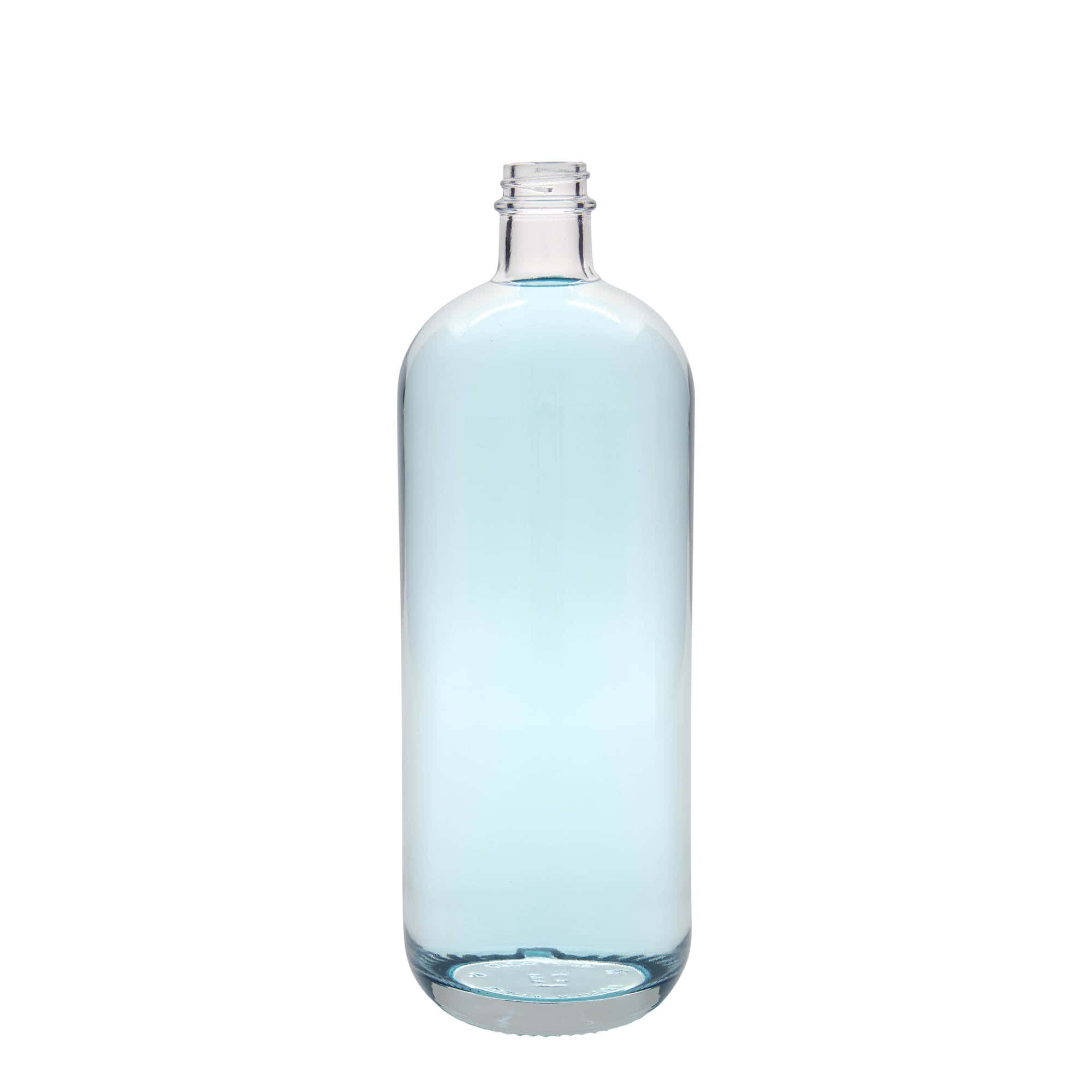 1000 ml klaaspudel 'Lotto', sulgur: GPI 28