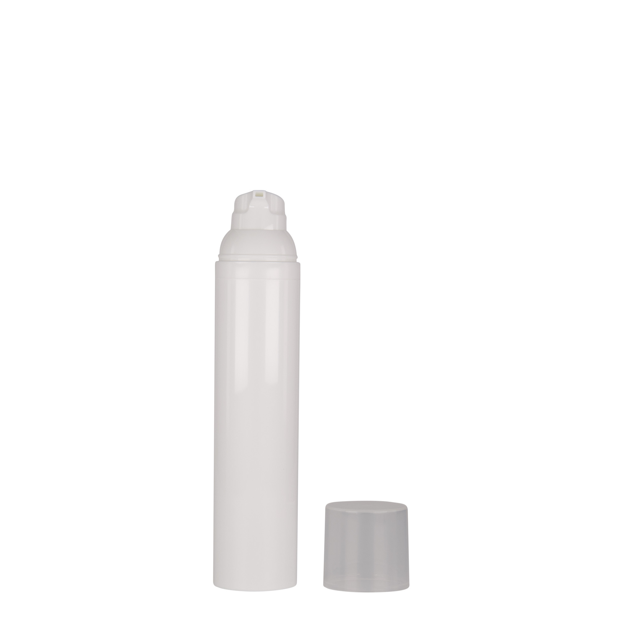 100 ml õhutusvaba dosaator 'Mezzo', PP-plast, valge