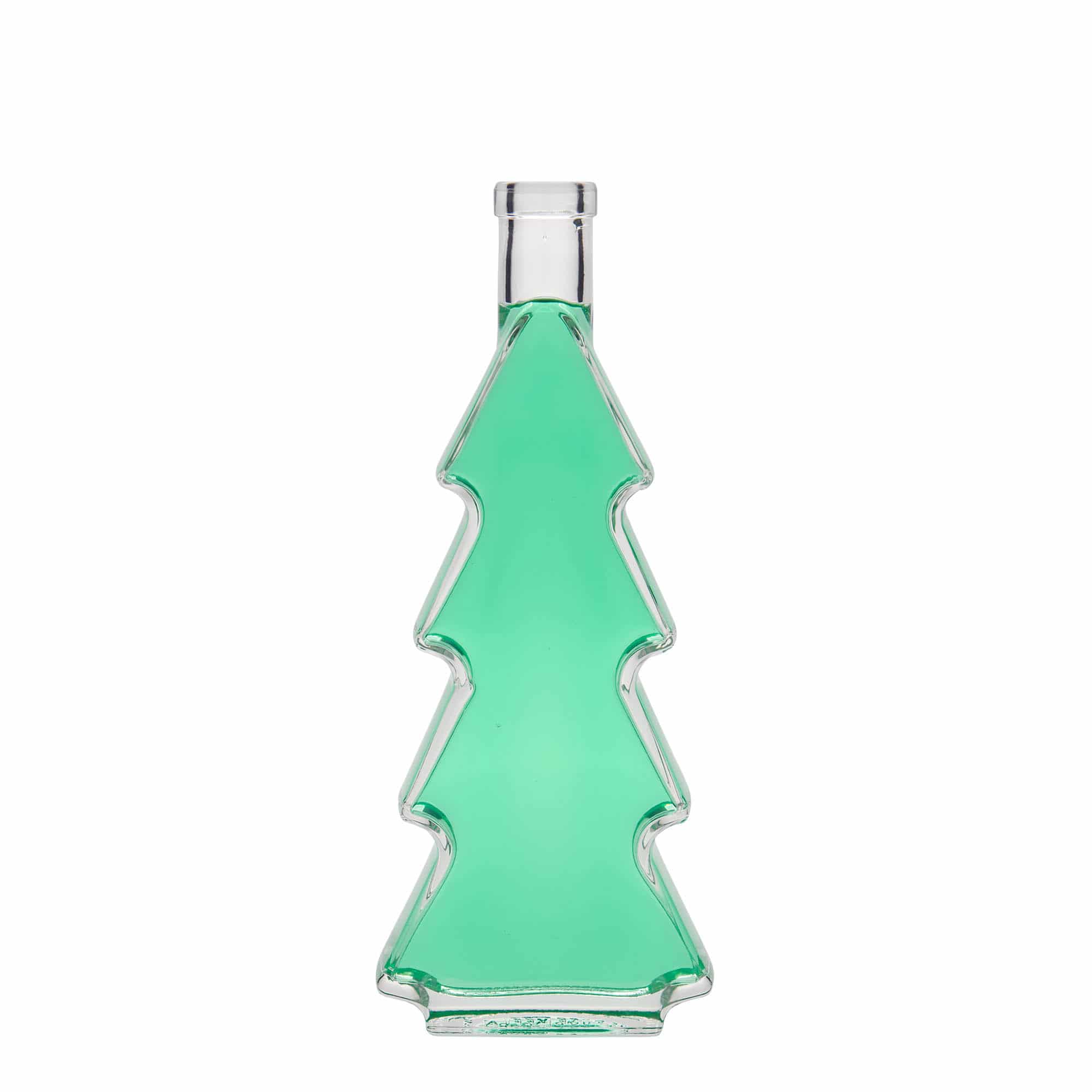 350 ml klaaspudel 'Kuusepuu', ava: kork
