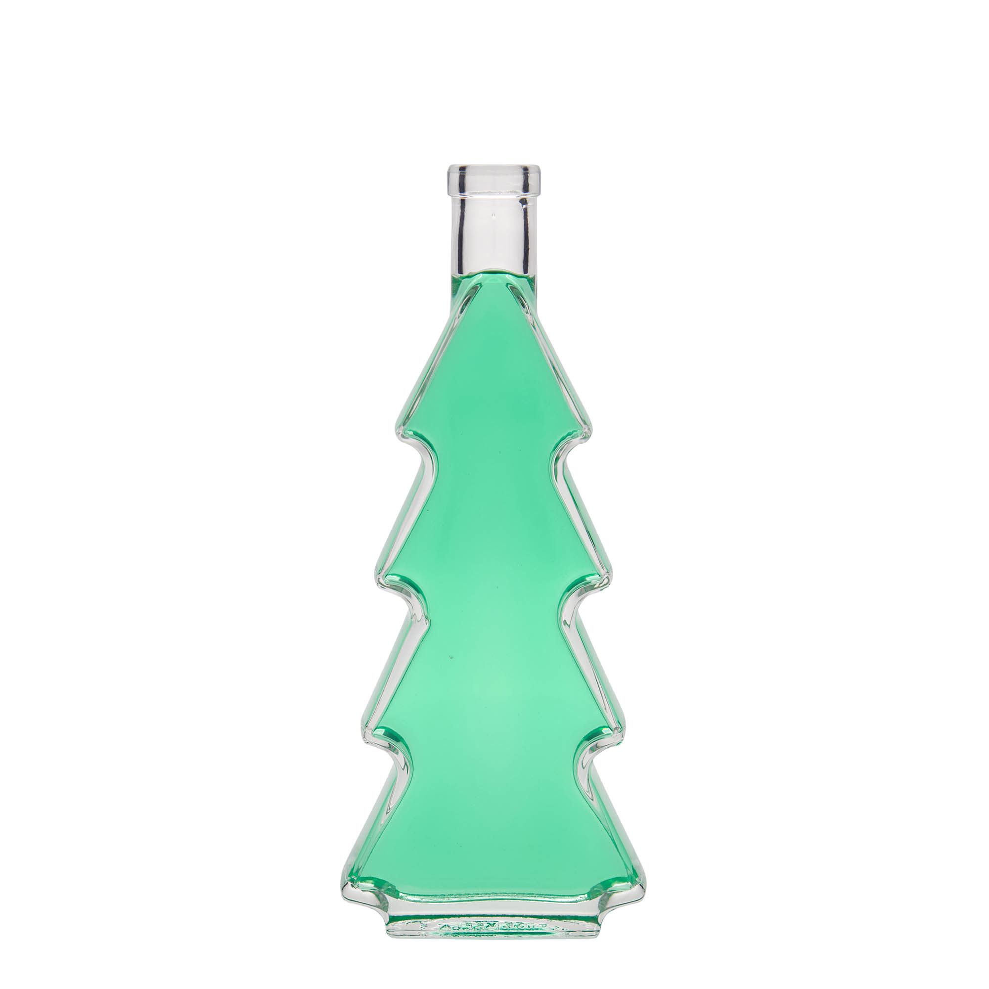 350 ml klaaspudel 'Kuusepuu', ava: kork