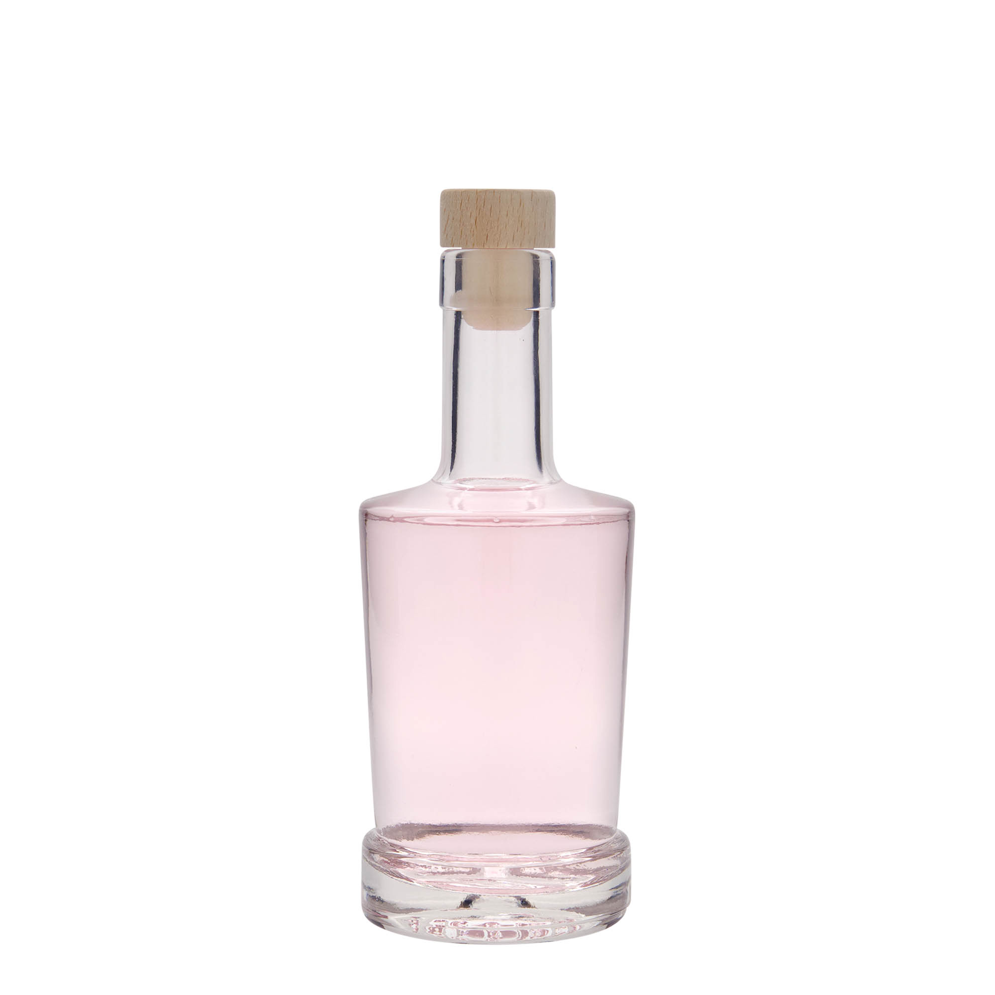 250 ml klaaspudel 'Deborah', suuava: kork