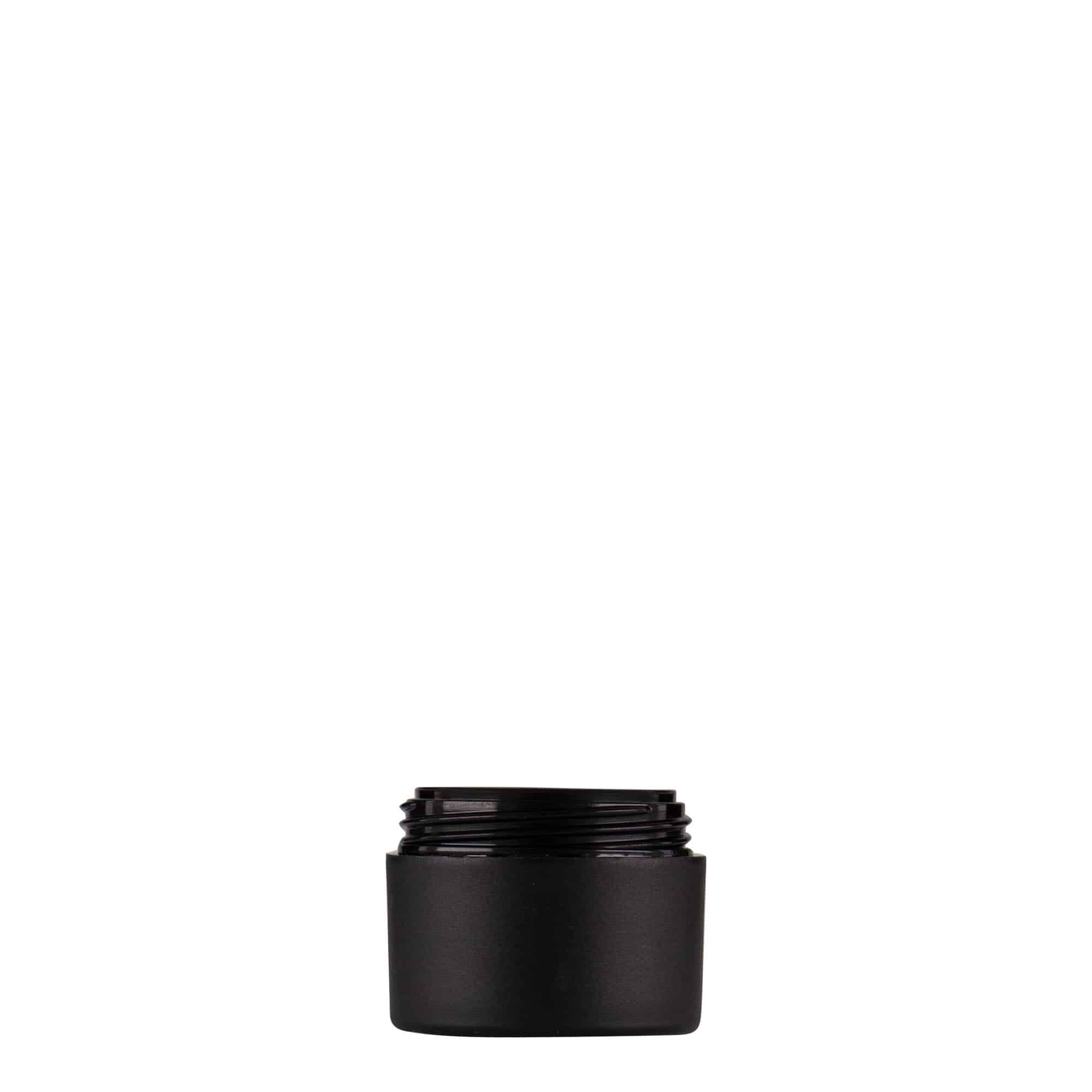 5 ml plasttuub 'Antonella', PP, must, ava: keeratava korgiga
