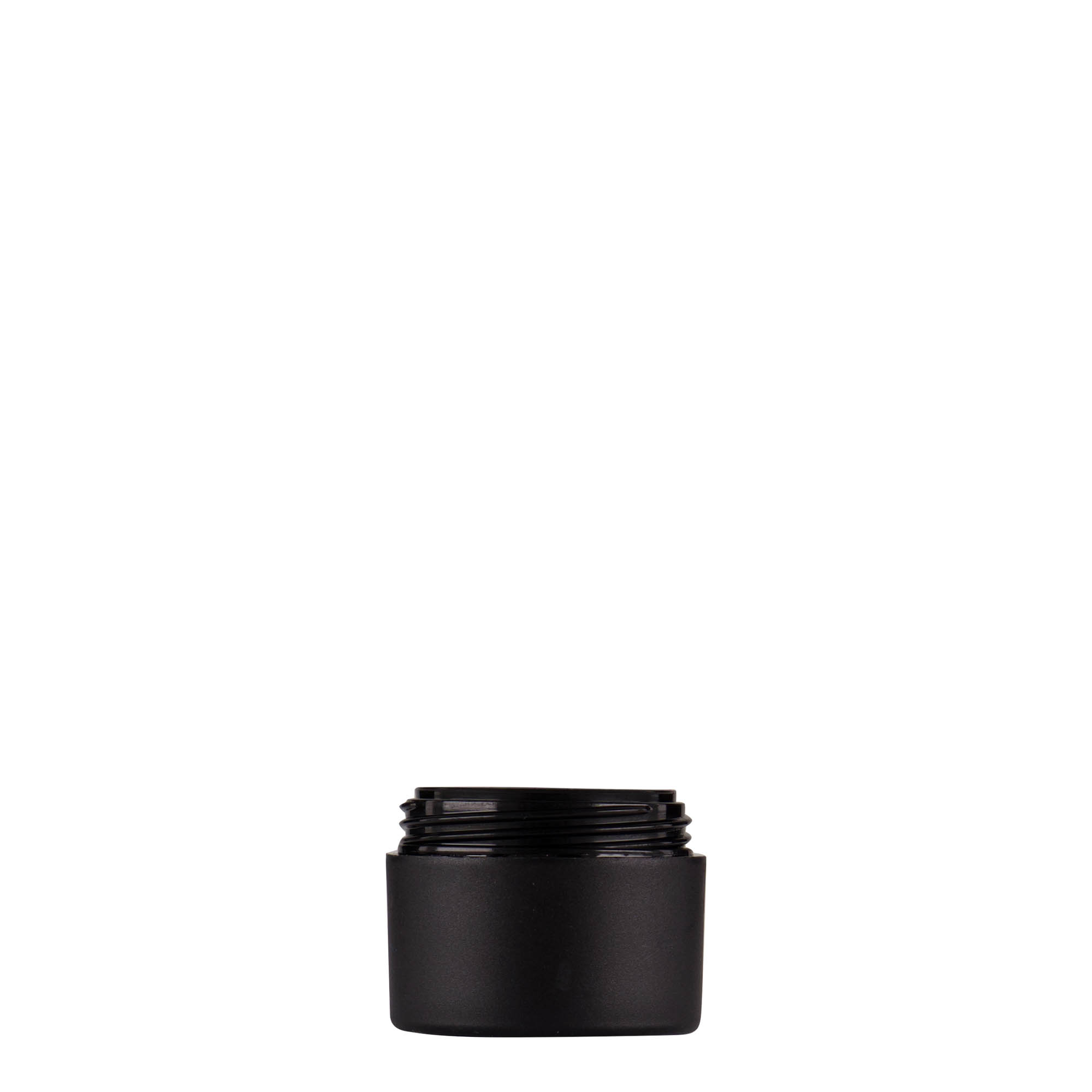 5 ml plasttuub 'Antonella', PP, must, ava: keeratava korgiga