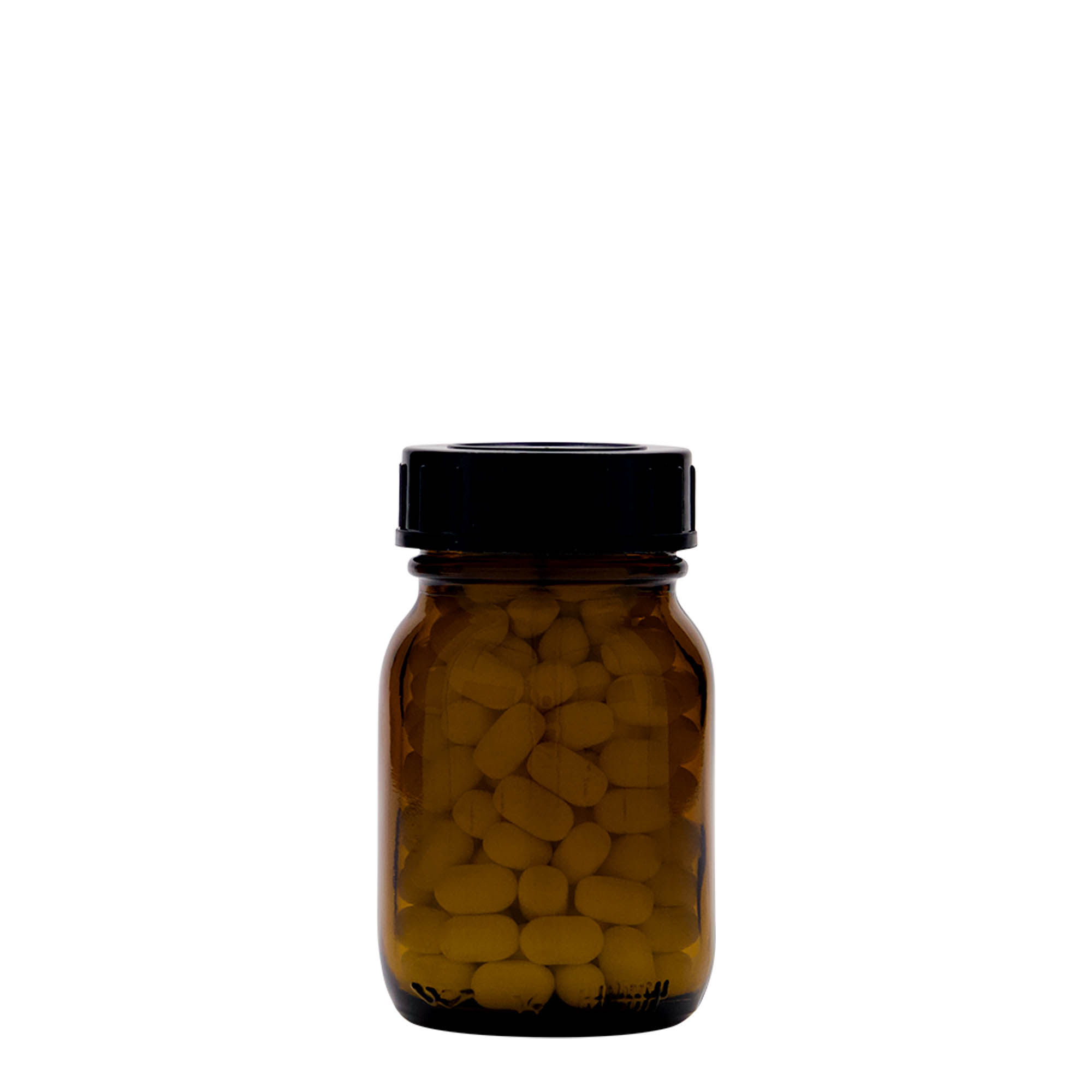 75 ml laiakaelne klaas, pruun, ava: DIN 40 75 ml laiakaelne klaas, pruun, ava: DIN 40
