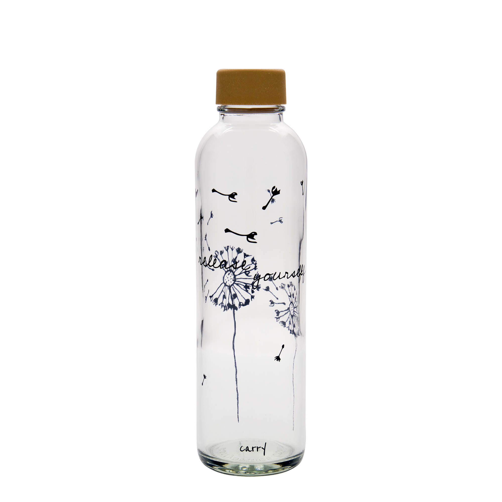 700 ml joogipudel CARRY Bottle, motiiv: Release Yourself, ava: kruvikork