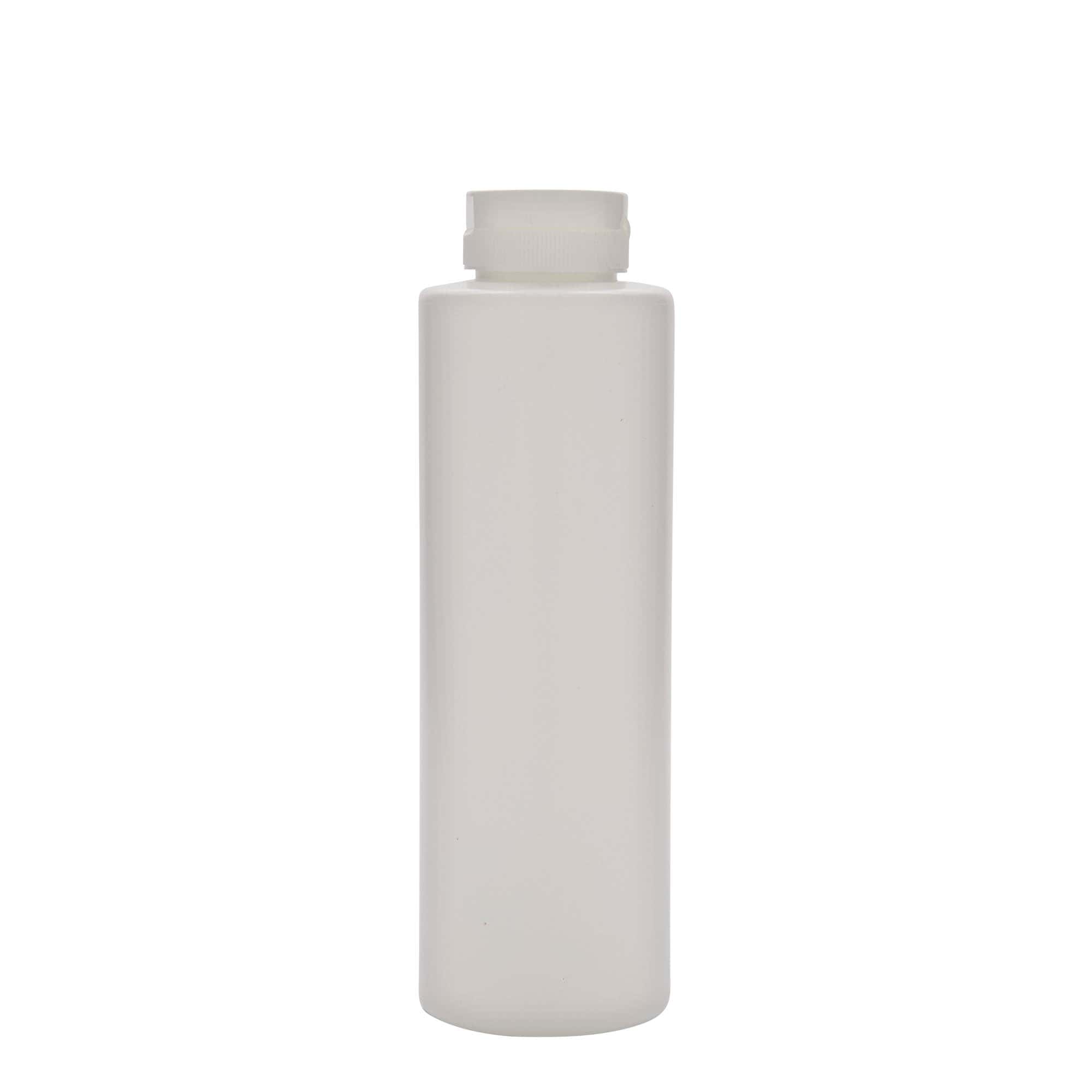 500 ml kastmepudel, LDPE-plast, valge, avale: 38/400