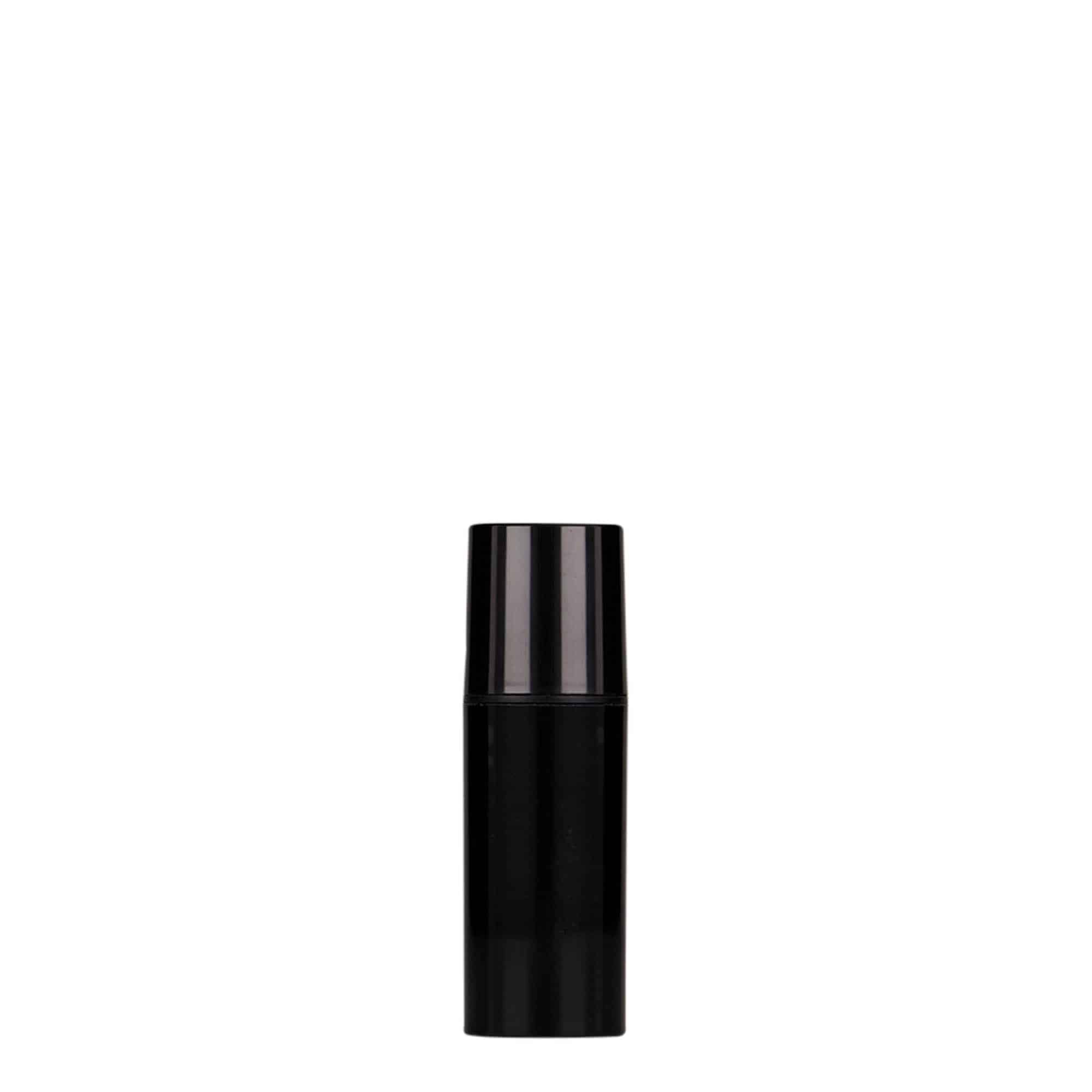 5 ml õhuvaba dosaator 'Nano', PP-plast, must
