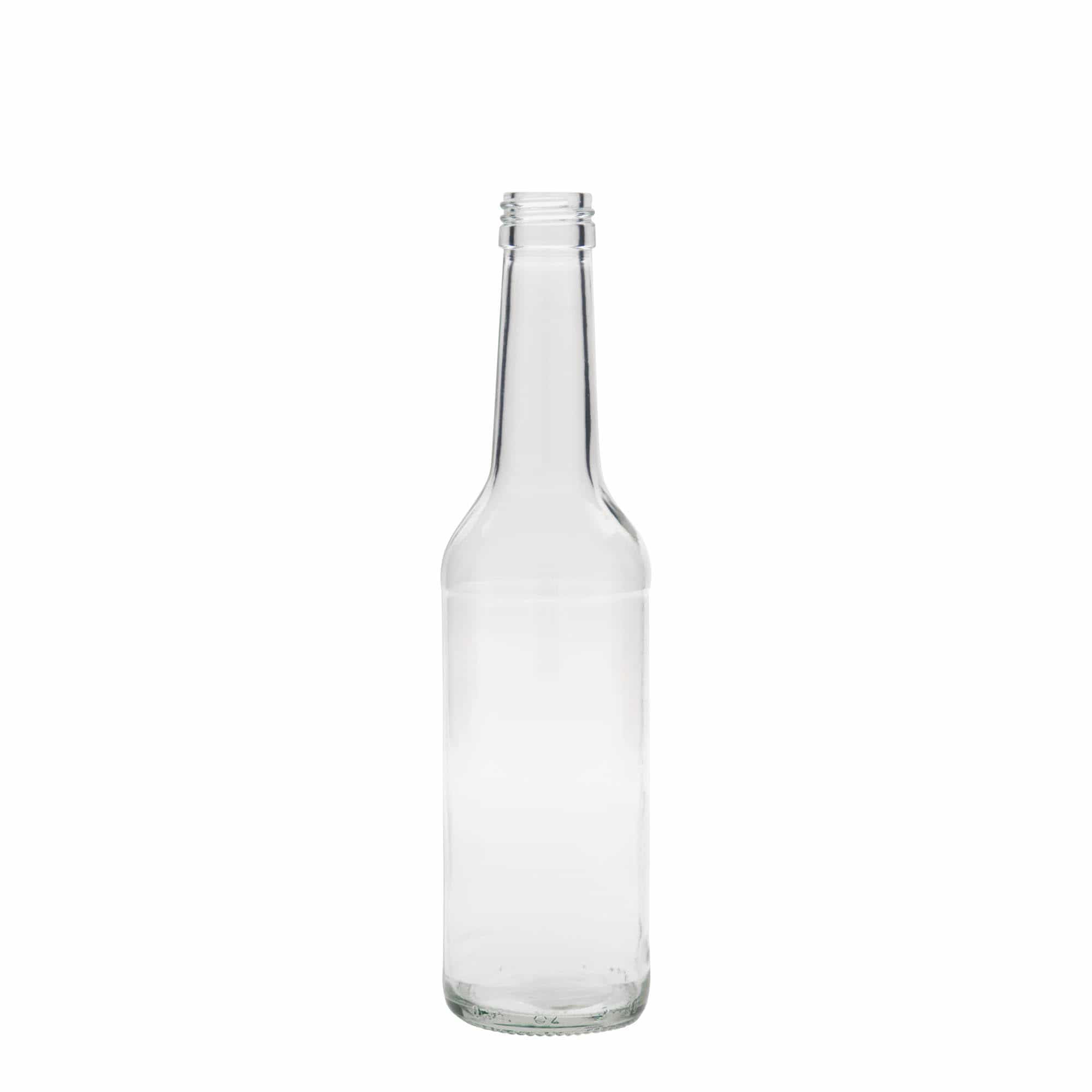 350 ml klaaspudel sirge kaelaga, suuava: PP 28