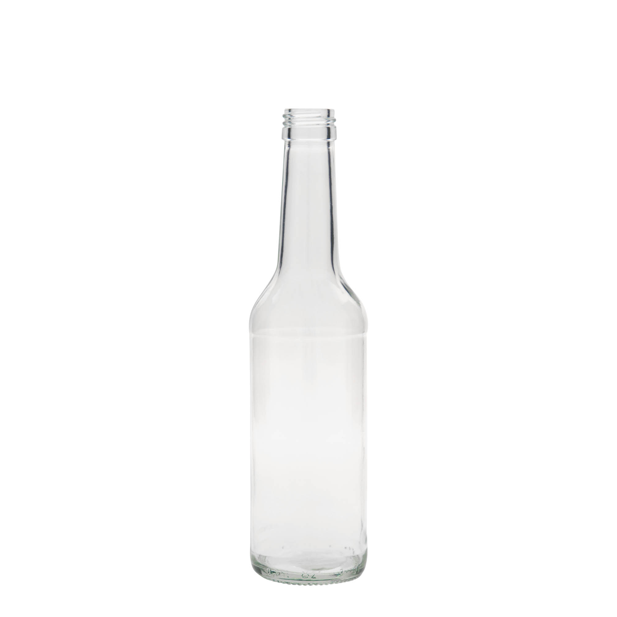 350 ml klaaspudel sirge kaelaga, avale: PP 28