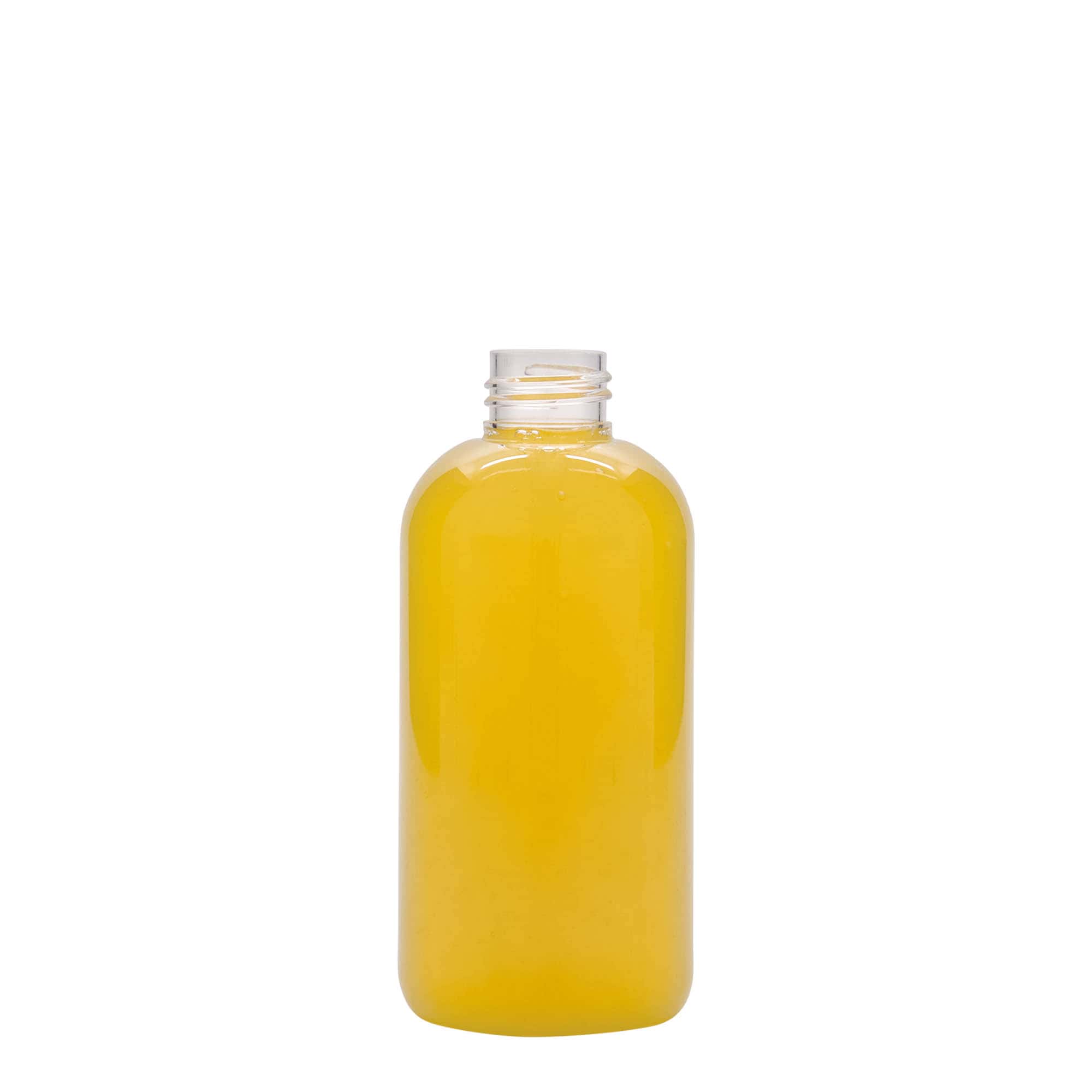200 ml PET-pudel „Boston“, plastik, avale: 24/410